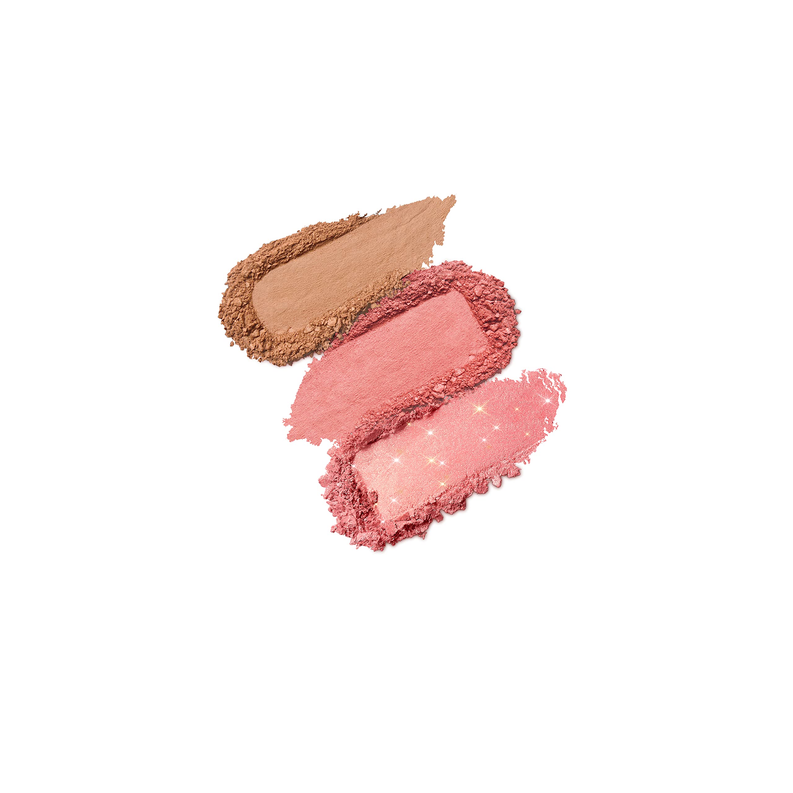 KIKO Milano Multi Finish Trio Blush & Bronzer Palette 01 | Face Palette With 1 Bronzer And 2 Blushes In Matte And Metallic Finishes