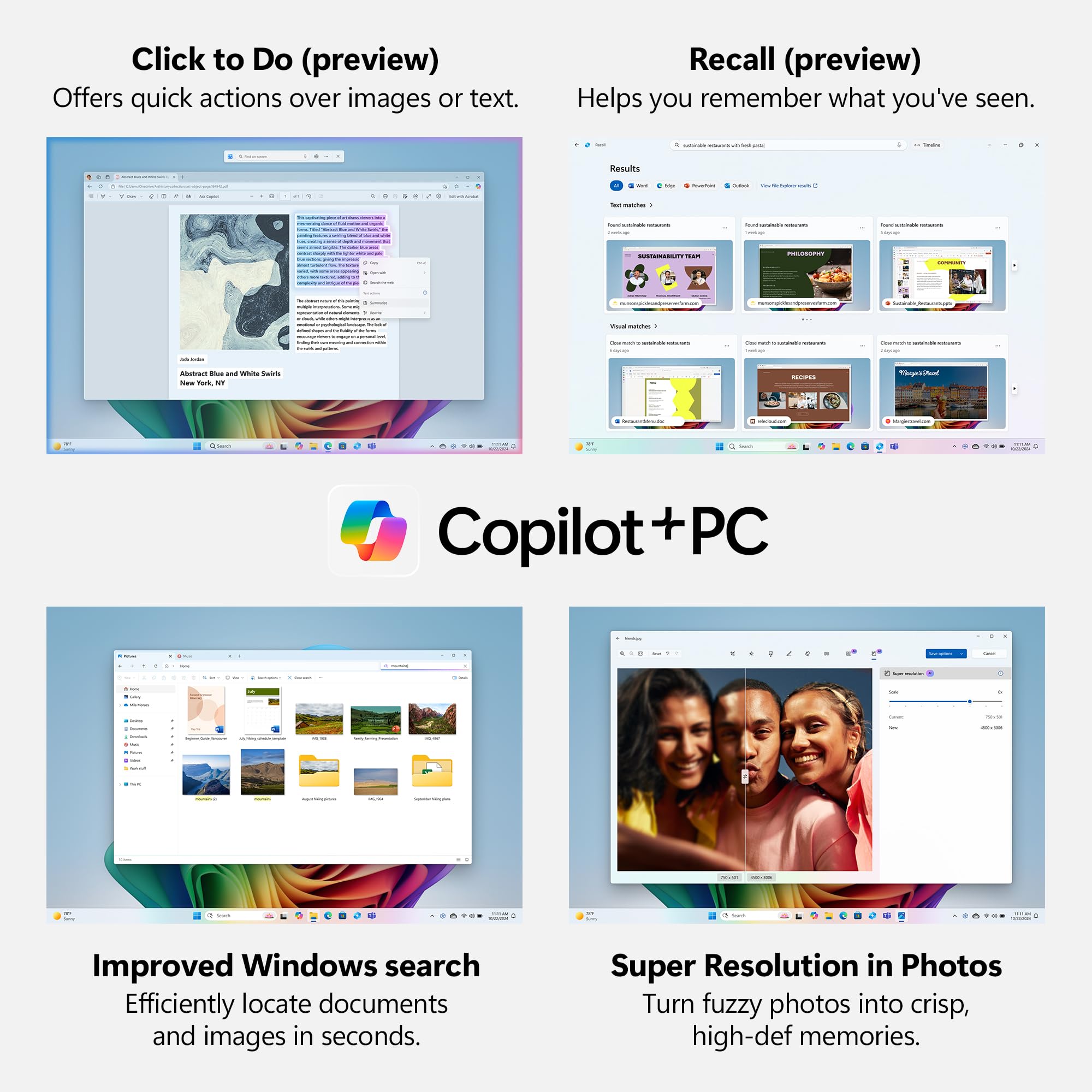 Acer Aspire 14 AI Copilot+ PC | 14" WUXGA Display | Intel Core Ultra 7 Processor 256V | NPU: Up to 47 Tops - GPU: Up to 64 Tops | Intel ARC 140V | 16GB LPDDR5X | 1TB SSD | Wi-Fi 6E | A14-52M-72S0