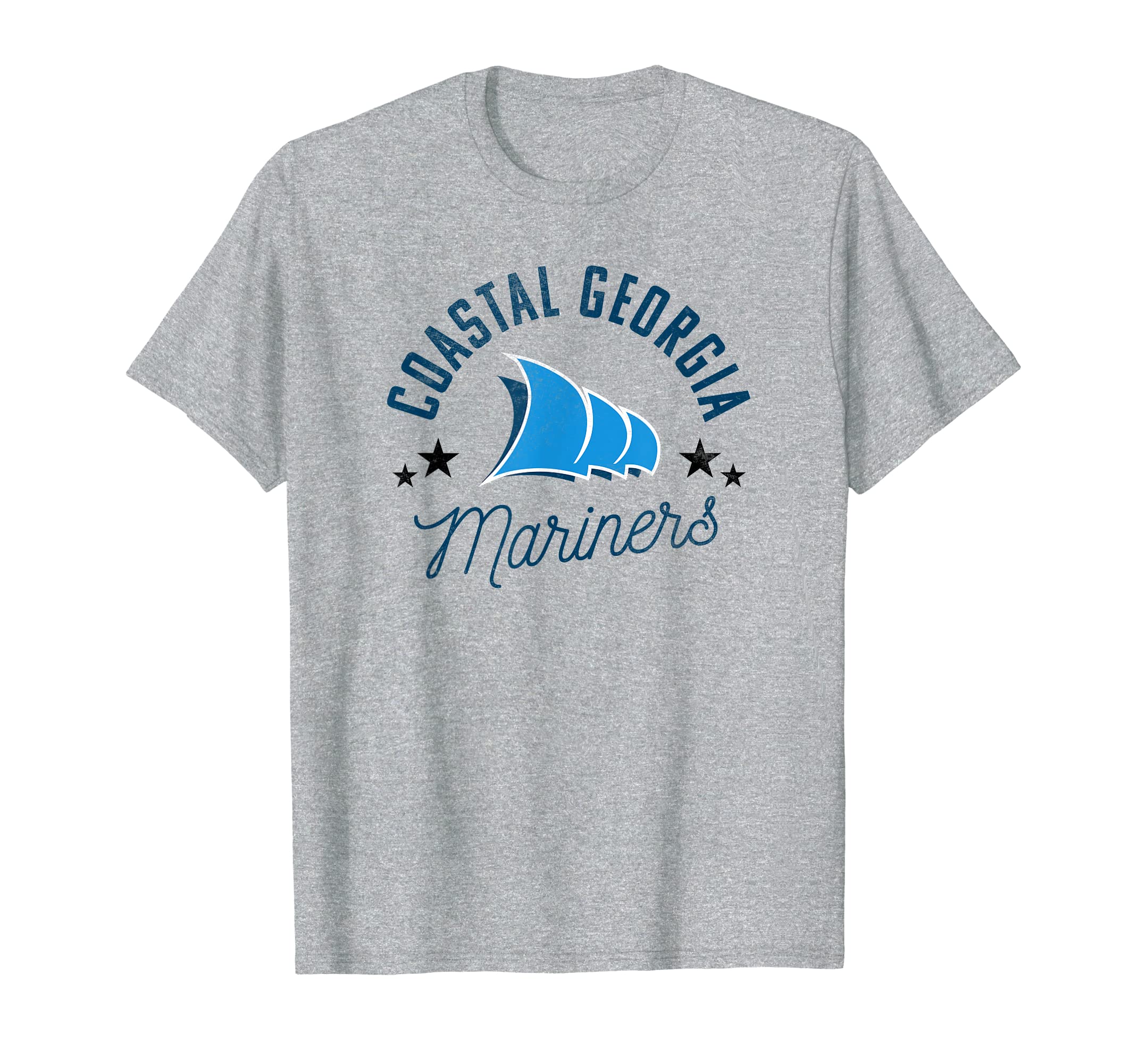 College of Coastal Georgia CCGA Mariners Logo T-Shirt