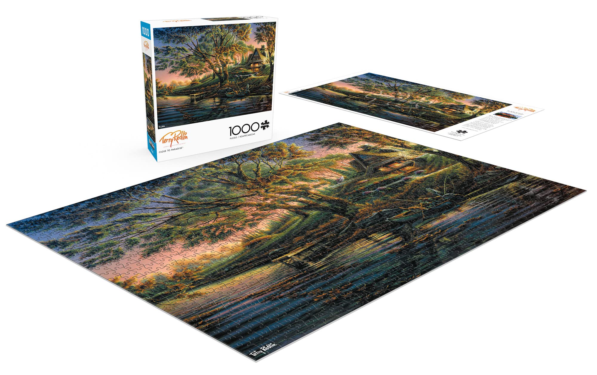 Buffalo Games - Terry Redlin - Close to Paradise - 1000 Piece Jigsaw Puzzle for Adults Challenging Puzzle Perfect for Game Nights - Finished Puzzle Size is 26.75 x 19.75