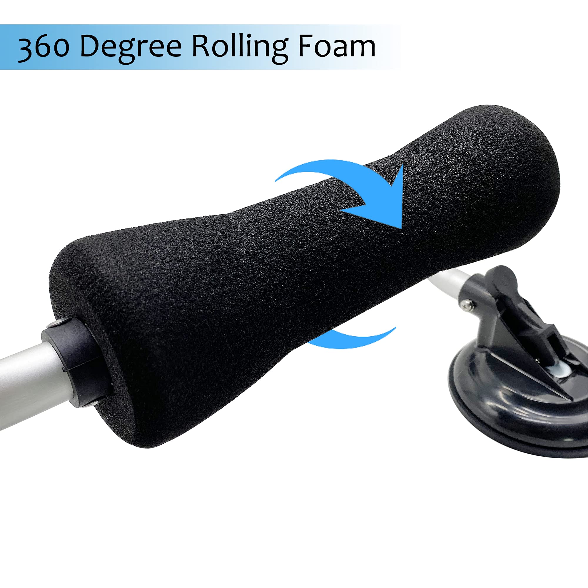 Codinter Kayak Roller, Kayak Load Assist with Heavy-Duty Suction Cups Mount