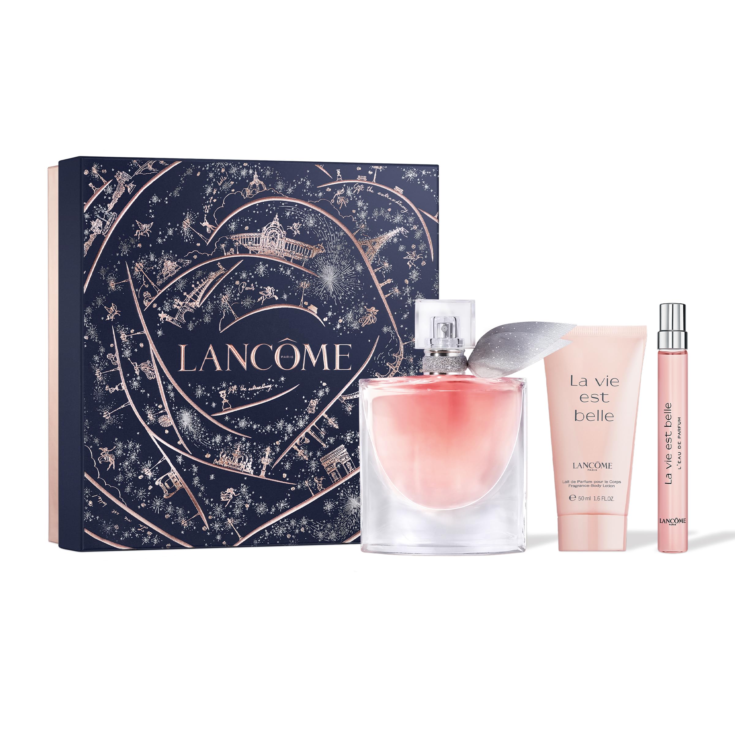 Lancôme La Vie Est Belle Extraordinary Moments Perfume Gift Set - Full Size Eau de Parfum & Travel Size Eau de Parfum and Scented Body Lotion