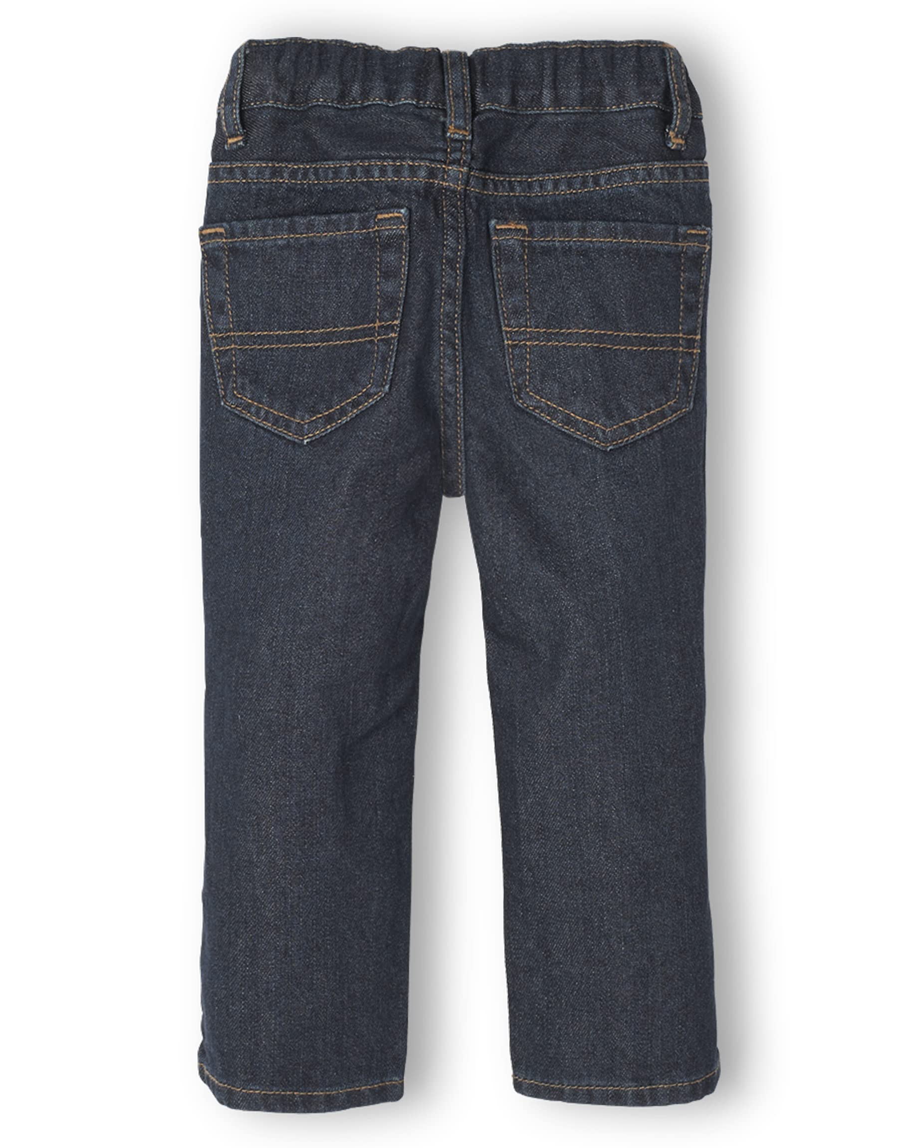 The Children's Place Baby Boys and Toddler Boys Basic Straight Leg Jeans, Retro Vintage, 12-18 MONTHS