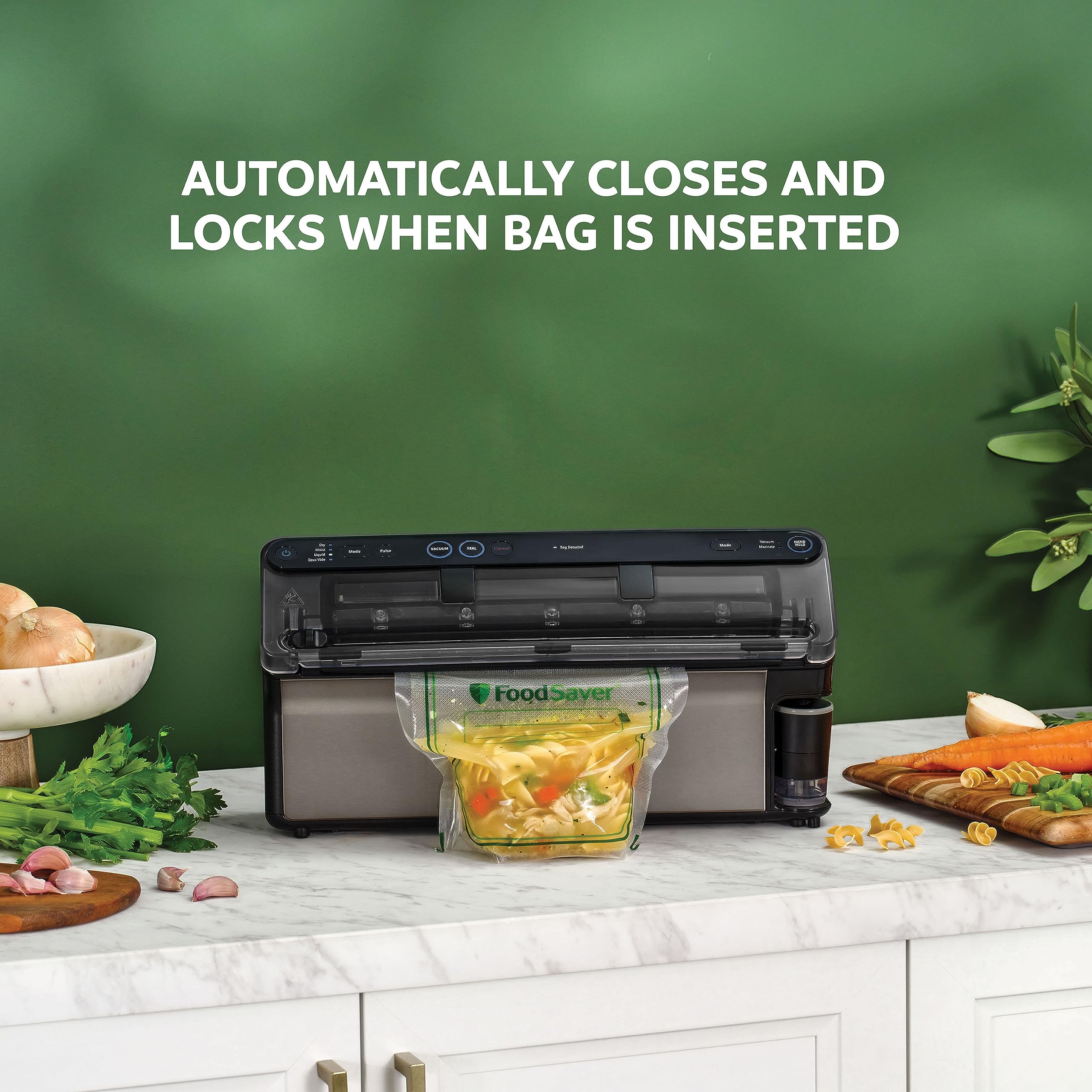 FoodSaver Elite All-in-One Liquid+™ Vacuum Sealer with Bags