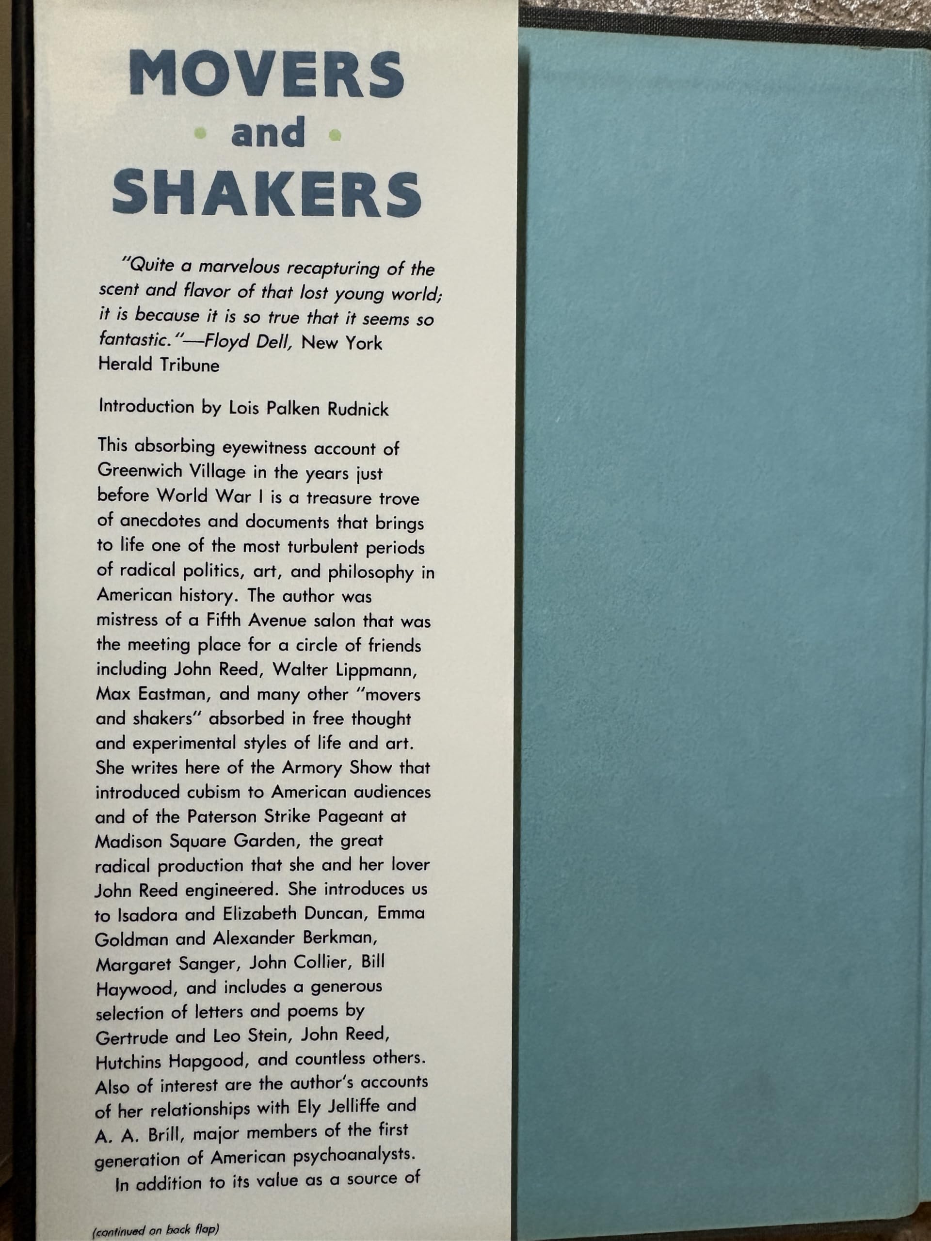 Movers and Shakers