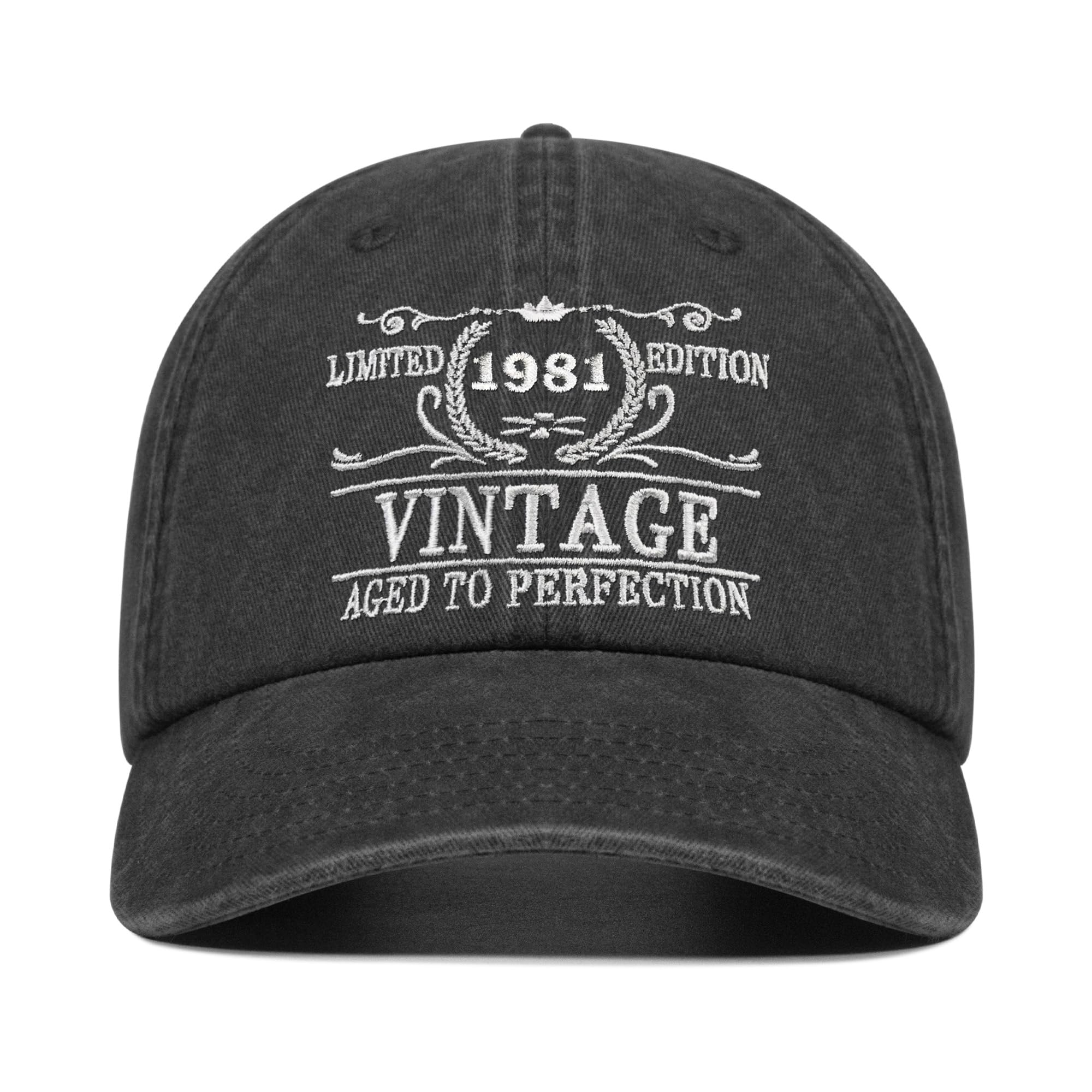 Roceyang 43th Birthday Gifts for Him Her, 1981 Unique Gifts for 43 Year Old, Vintage Hat