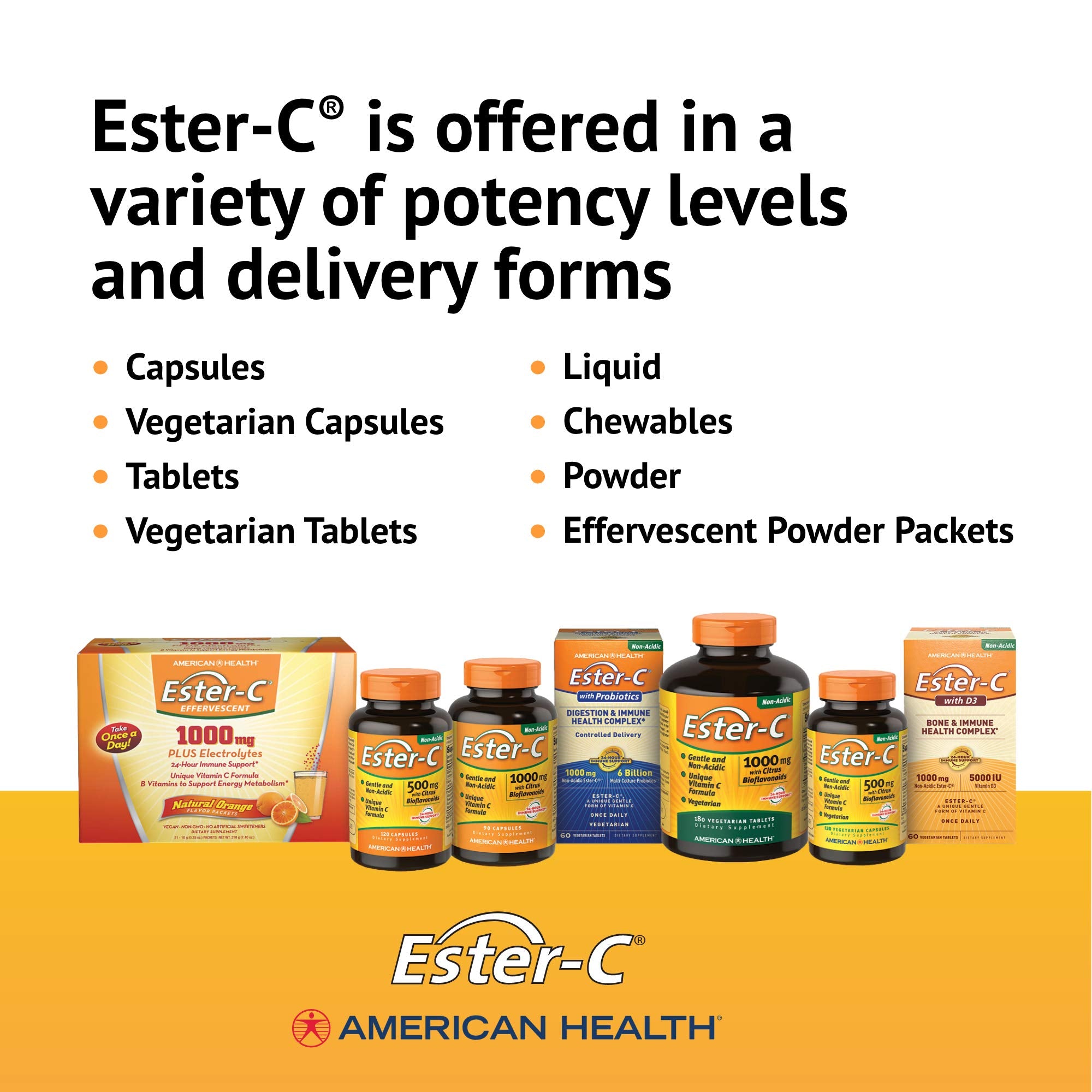 Ester-C® 500 mg Capsules 120