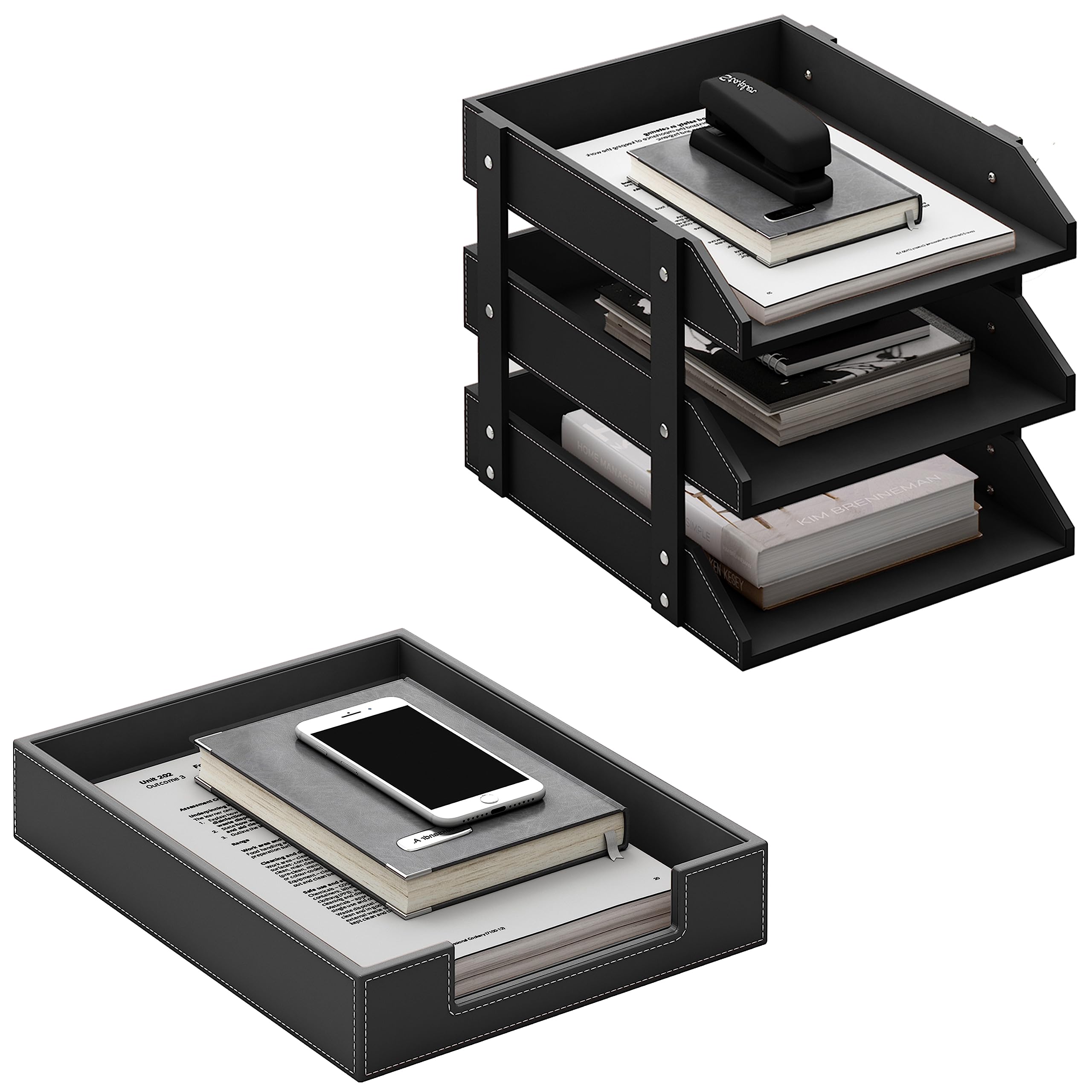 Thipoten Leather Desk Organizer