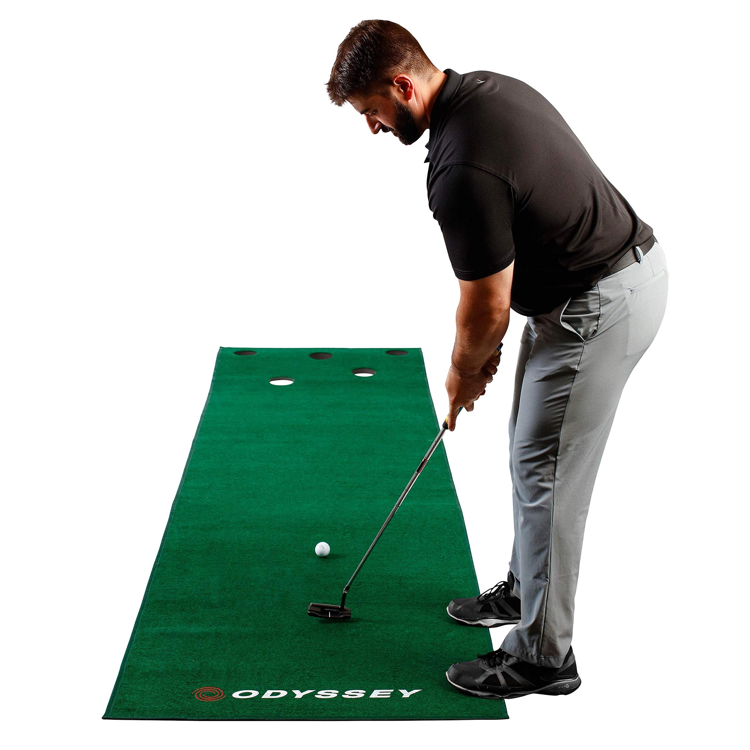 Callaway Odyssey 12 Ft. Indoor Putting Green Golf Mat Golf Putting Training Aid