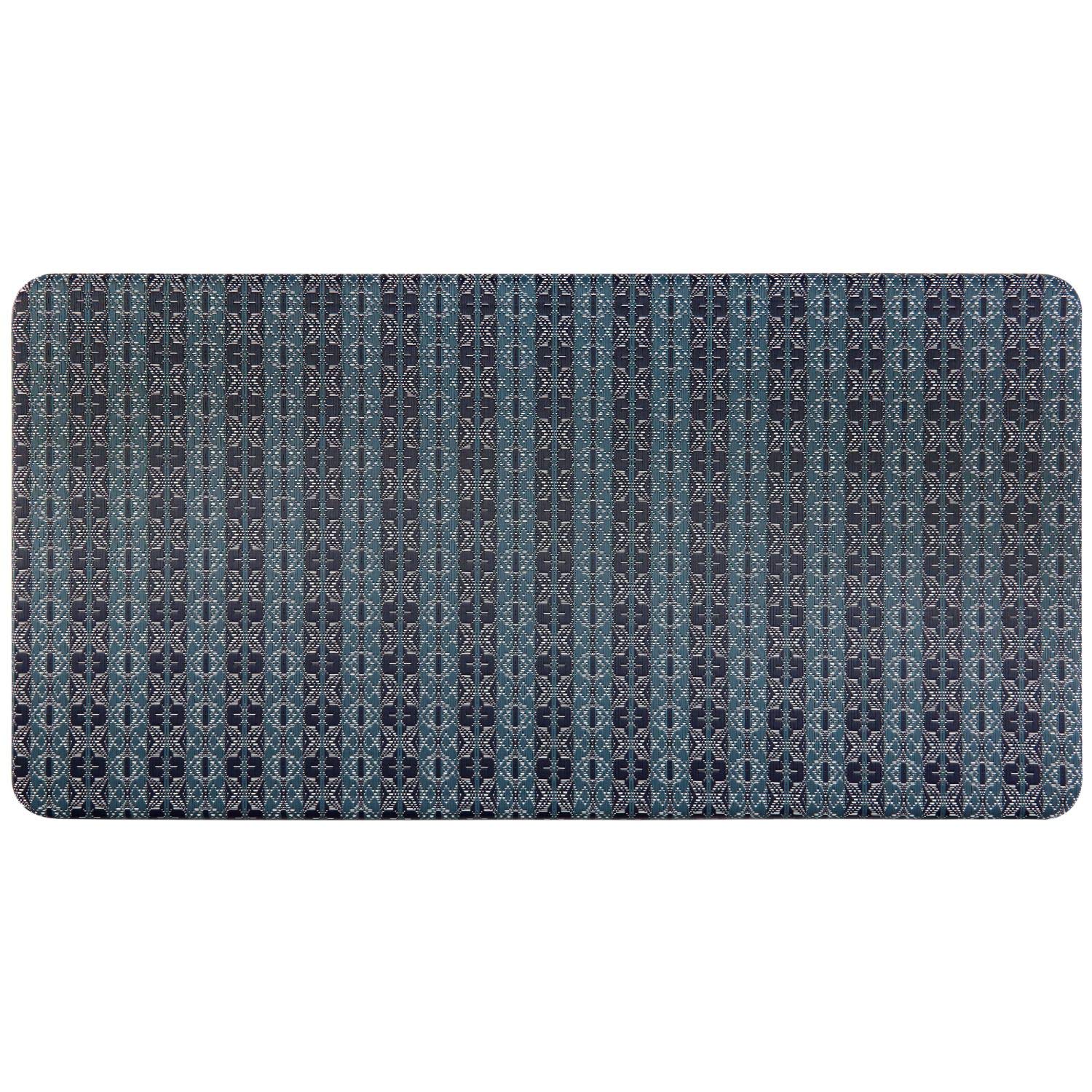 Home Dynamix Cat Cora Forever Woven Anti-Fatigue Kitchen Mat, 20"x39", Dark Gray
