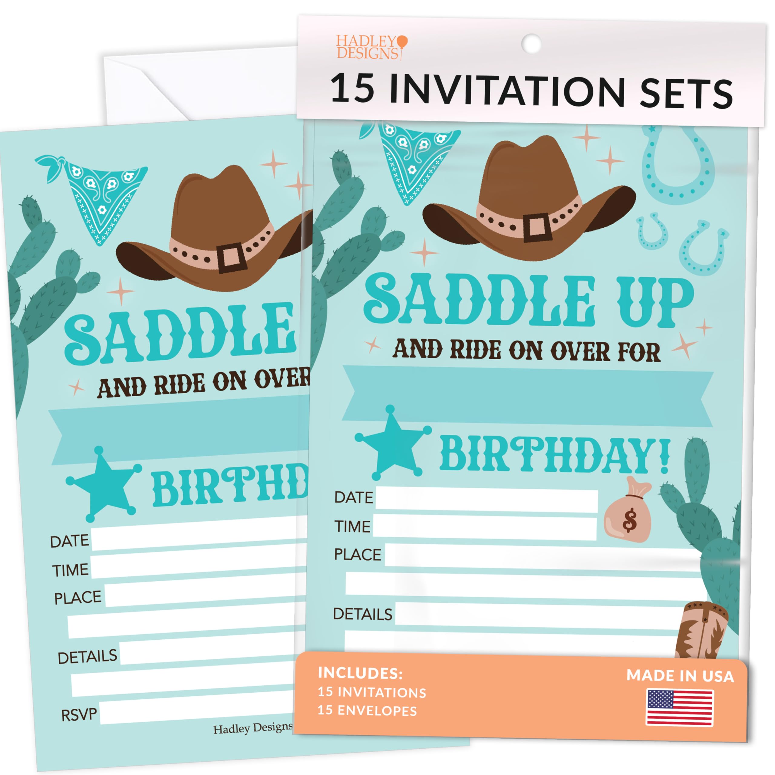 15 Cowboy Rodeo Birthday Invitations For Boys - Cowboy Birthday Invites For Boy, Western Birthday Party Invitations For Boys, Boy Birthday Invitations Boy, Invitations For Birthday Party Invites