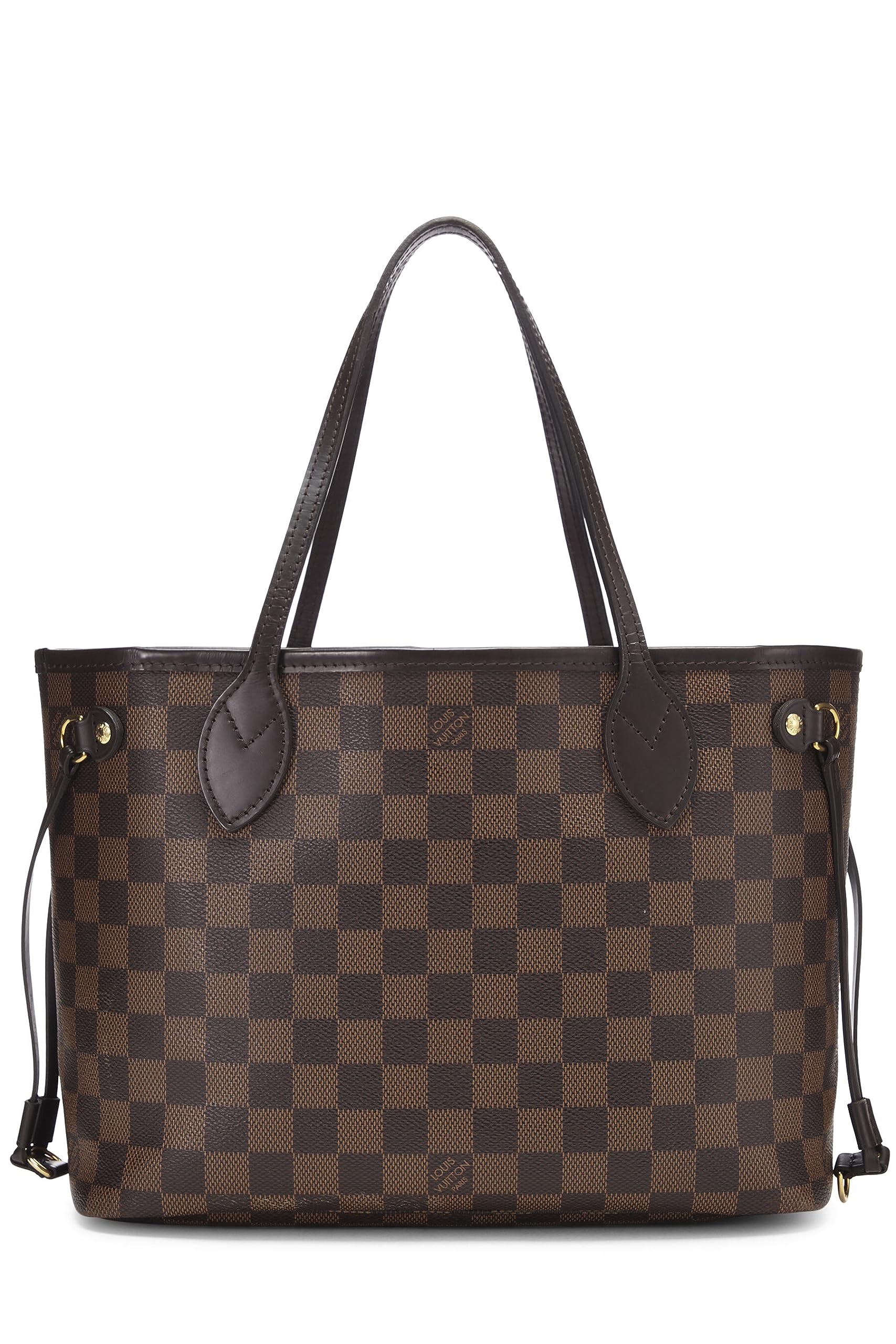 Louis Vuitton, Pre-Loved Damier Ebene Neverfull PM NM, Brown