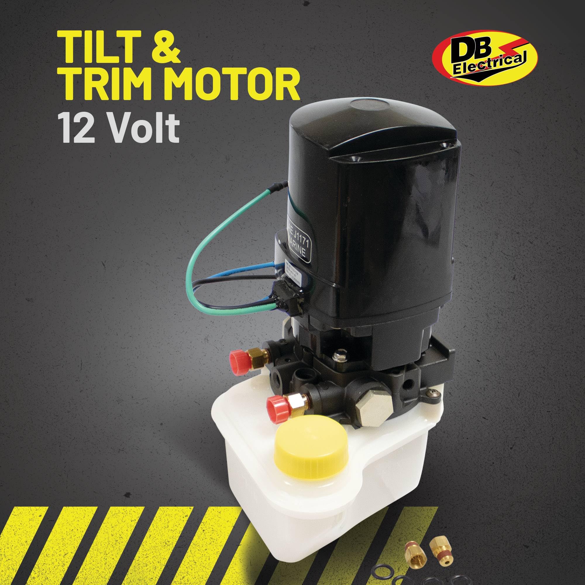 DB Electrical 430-22084 Tilt & Trim Motor Compatible with/Replacement for Mercury Marine All Models All 14336A20, 14336A8, 88183A12, T1088M, T1088M-OE, 67-1720, 4-6769, P525N, RN10822, 10822N