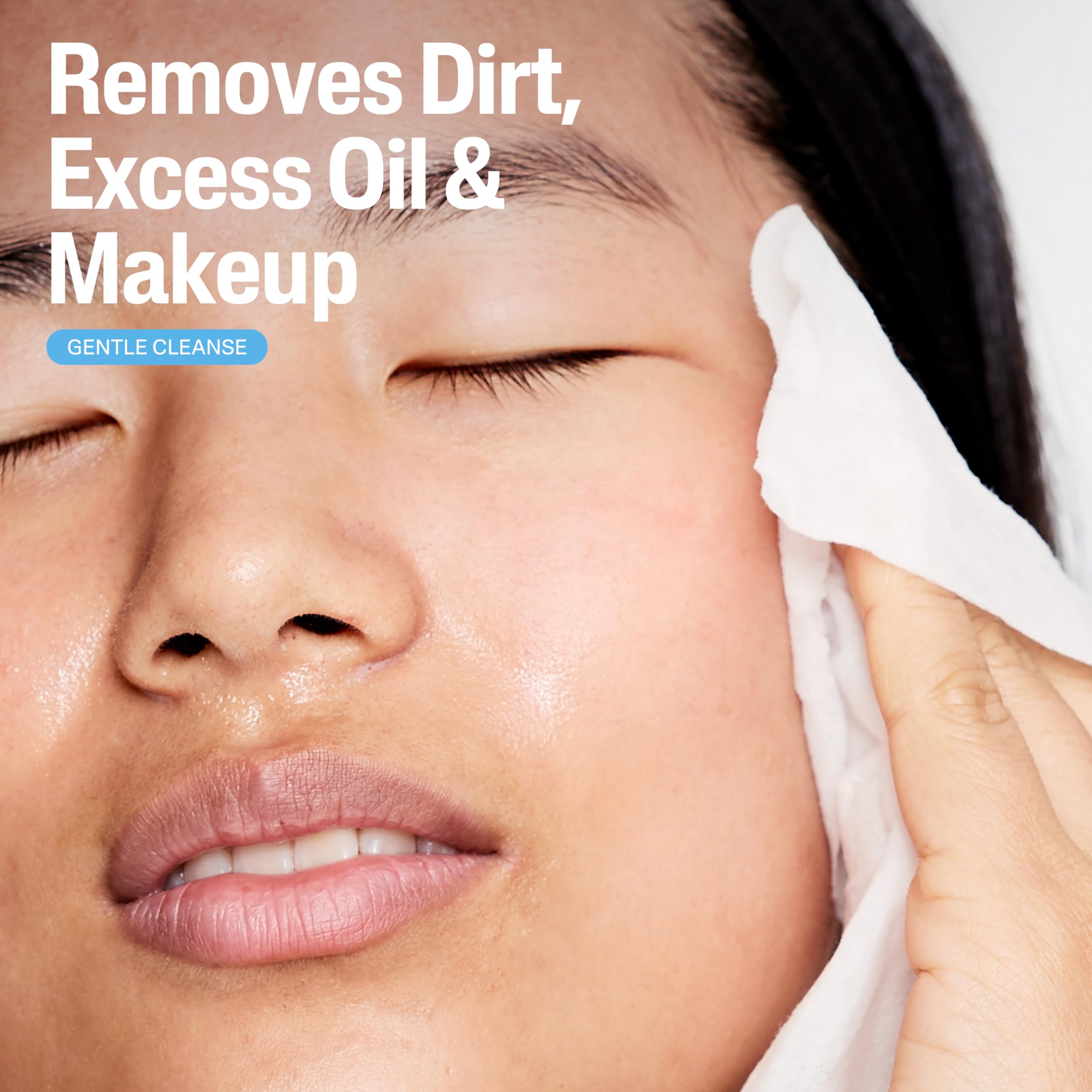 Cetaphil Face and Body Wipes, Gentle Skin Cleansing Cloths, 25 Count (Pack of 3), for Dry, Sensitive Skin, Flip Top Closure, Great for the Gym, Travel, in the Car, Hypoallergenic, Fragrance Free