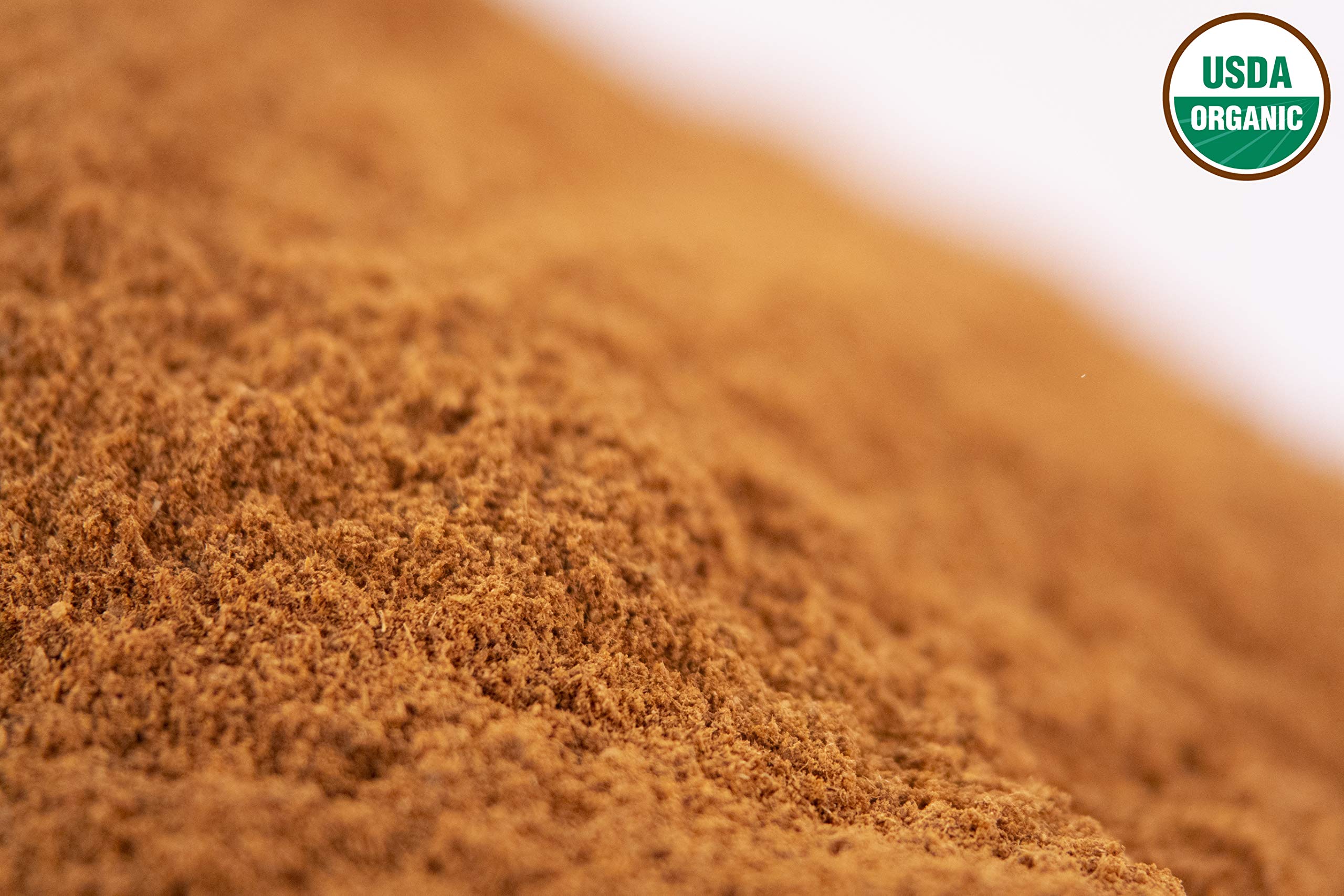 Ceylon Cinnamon Powder (1LB) | 100% CERTIFIED Organic | Freshly Ground Premium Sri Lanka Cinnamon For Exquisite Flavor and Aroma | Gluten Free & Non-GMO | Controlled and Packed in USA Food Facility