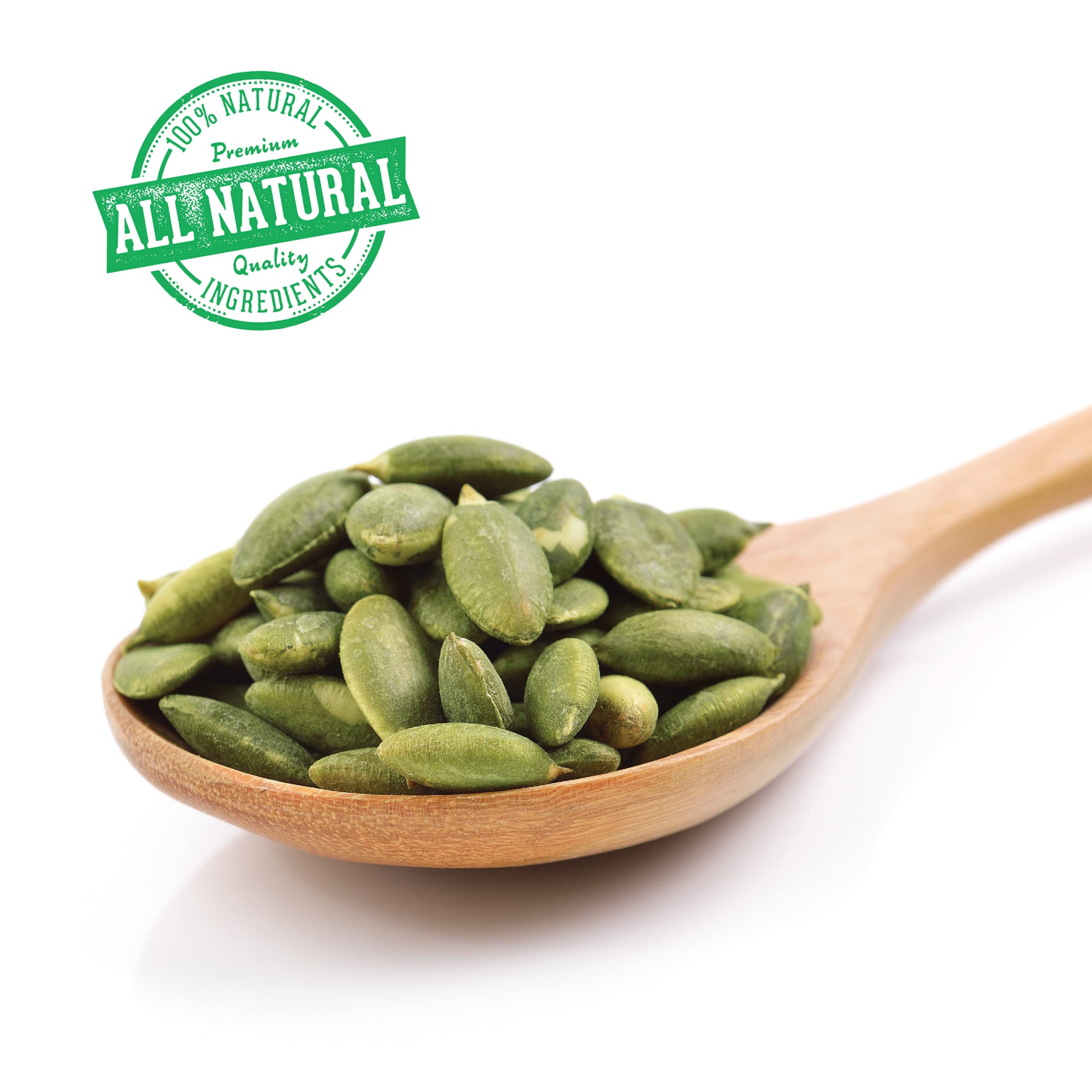 Herbaila Pumpkin Seeds Raw Unsalted, 2 lbs. Pepitas Raw Pumpkin Seeds Unsalted, Pumpkin Seed, Shelled Pumpkin Seeds, Unsalted. All Natural, Non-GMO, Shelled Raw Pepitas Pumpkin Seeds 32oz.