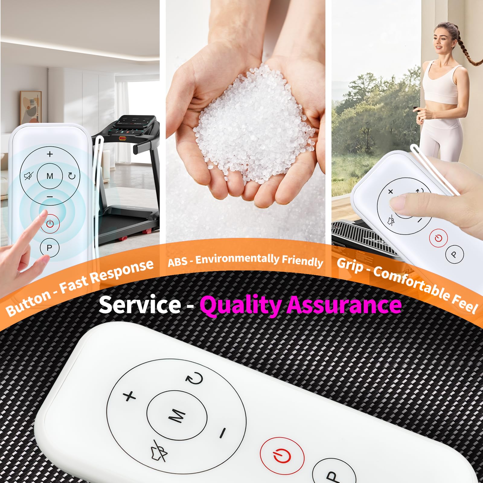 Replacement Remote Control for Maksone SL-Z01, for ActiveLife Q22, for REDLIRO JK06F JK08F, for LIVIVOX Q20-4 22-2 32-9P, for EGORUN Q22-3, for GOYOUTH JK31-9 Z05 Under Desk Treadmill Walking Pad