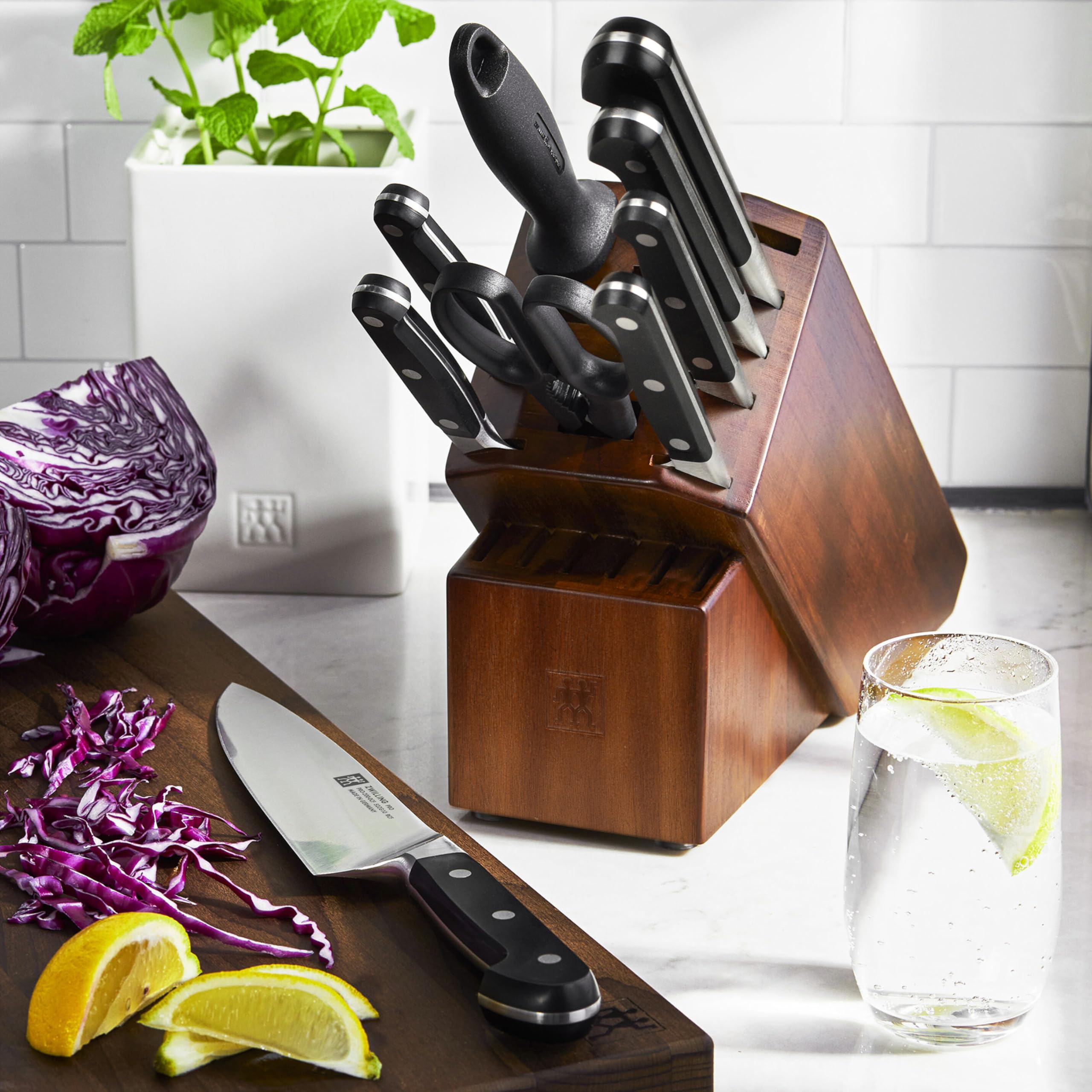 ZWILLING Pro 10-pc Knife Block Set