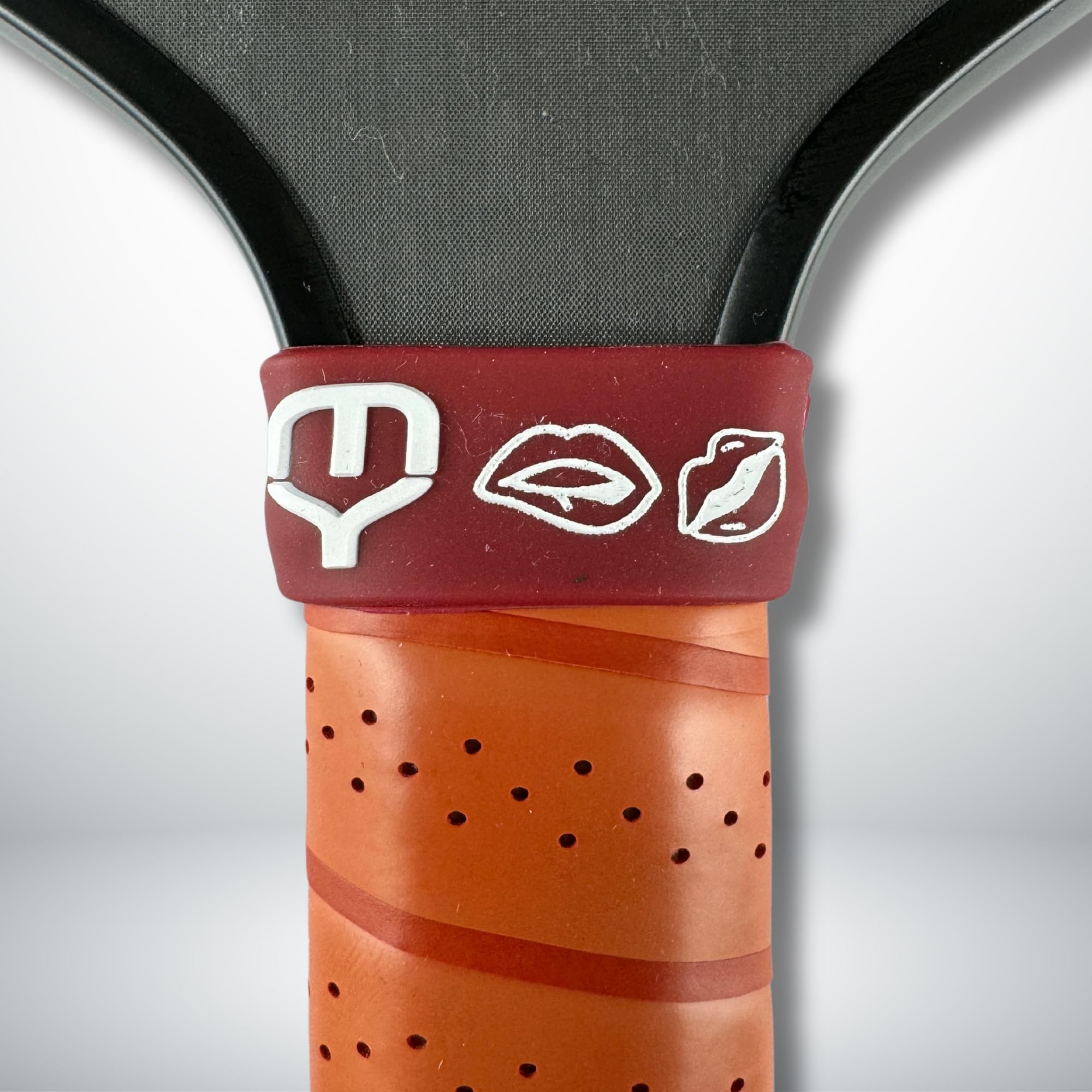 MYPadL Pickleball Paddle Personalizable Bands (Merlot)