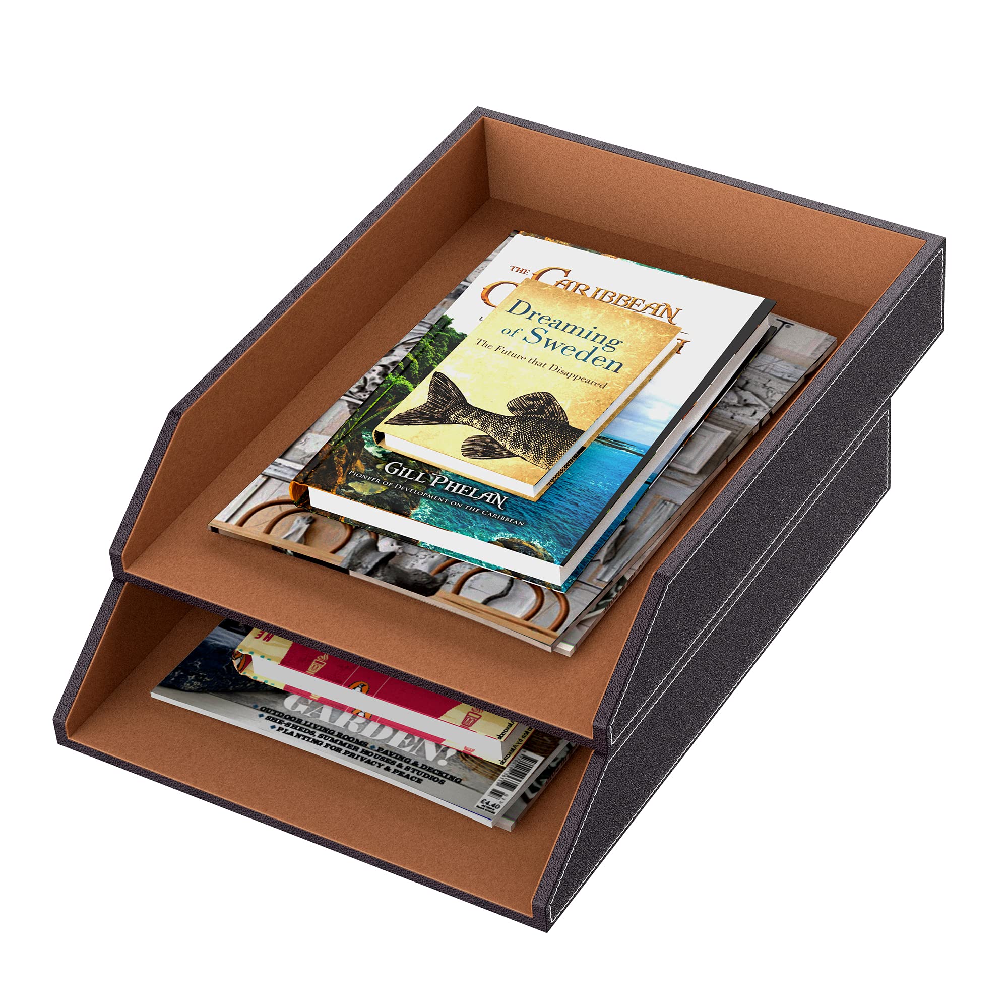 Leather Desk Organizer