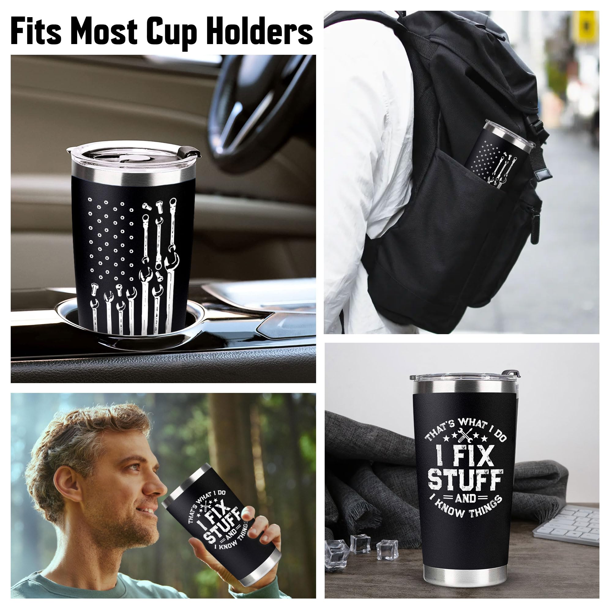 Father's Day Gifts for Dad, Men, Grandpa - Dad Gifts, Men Gifts - Birthday Gifts for Men, Dad - Men Birthday Gifts Ideas, Gag Gifts for Men, Best Gifts for Men, Funny Gifts for Men - Tumbler 20Oz