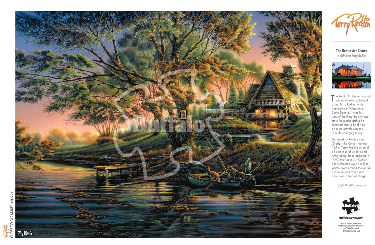 Buffalo Games - Terry Redlin - Close to Paradise - 1000 Piece Jigsaw Puzzle for Adults Challenging Puzzle Perfect for Game Nights - Finished Puzzle Size is 26.75 x 19.75