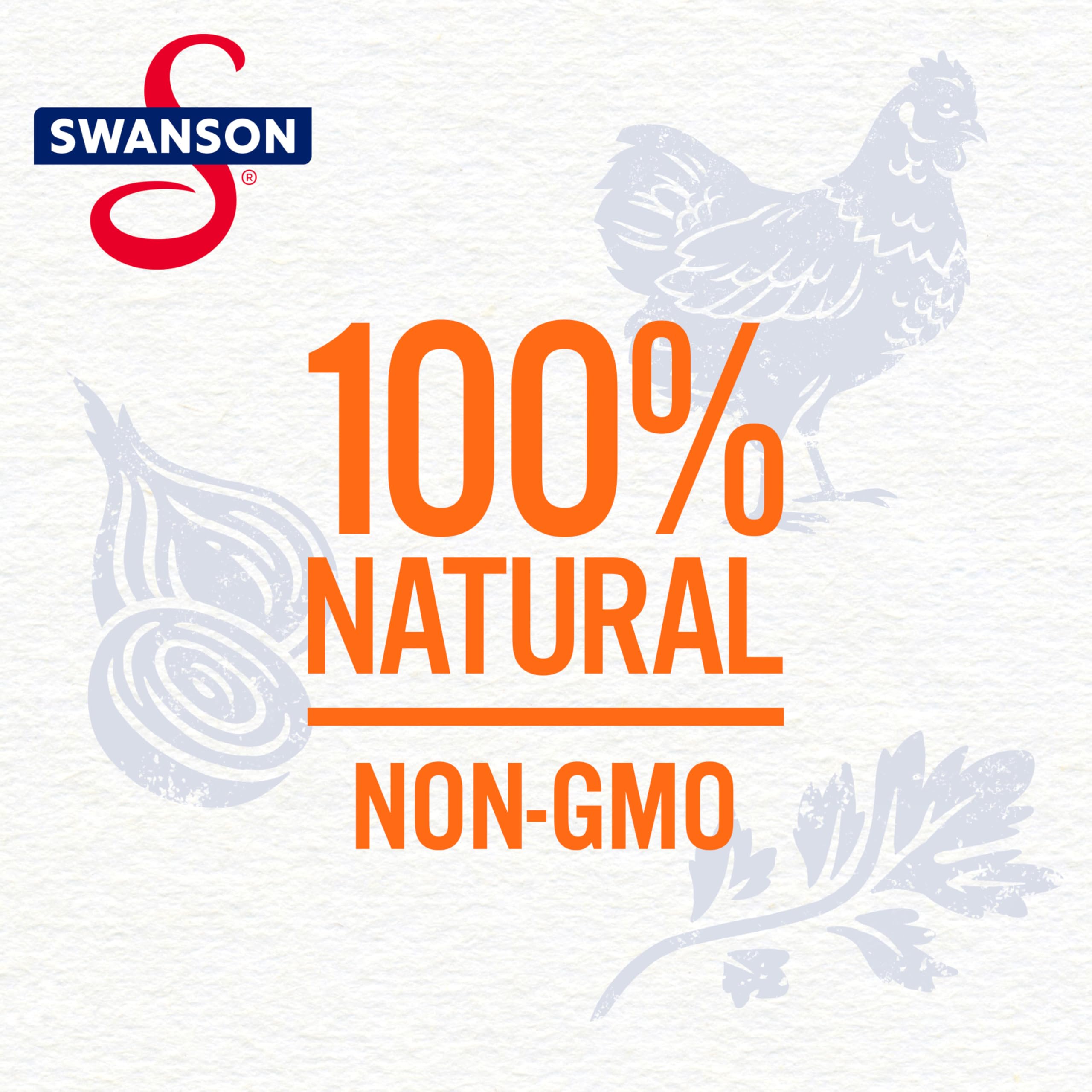 Swanson 100% Natural Spicy Chicken Broth, 32 oz Carton