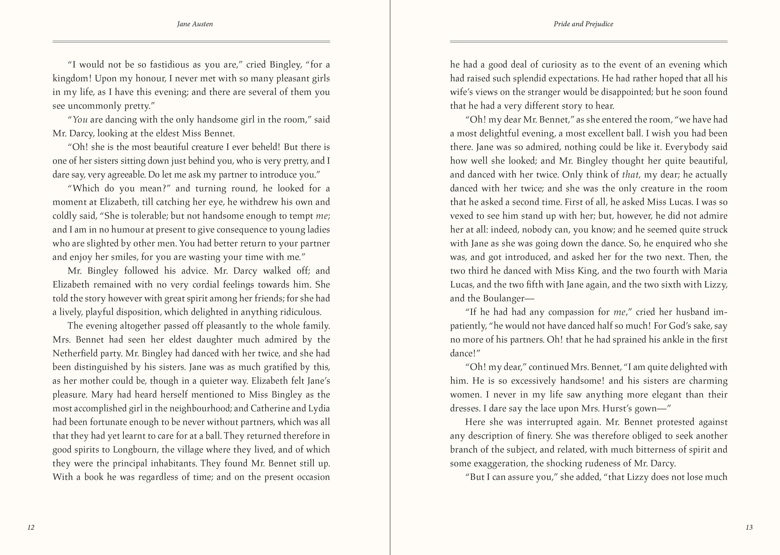 Pride and Prejudice (Masterpiece Library Edition)