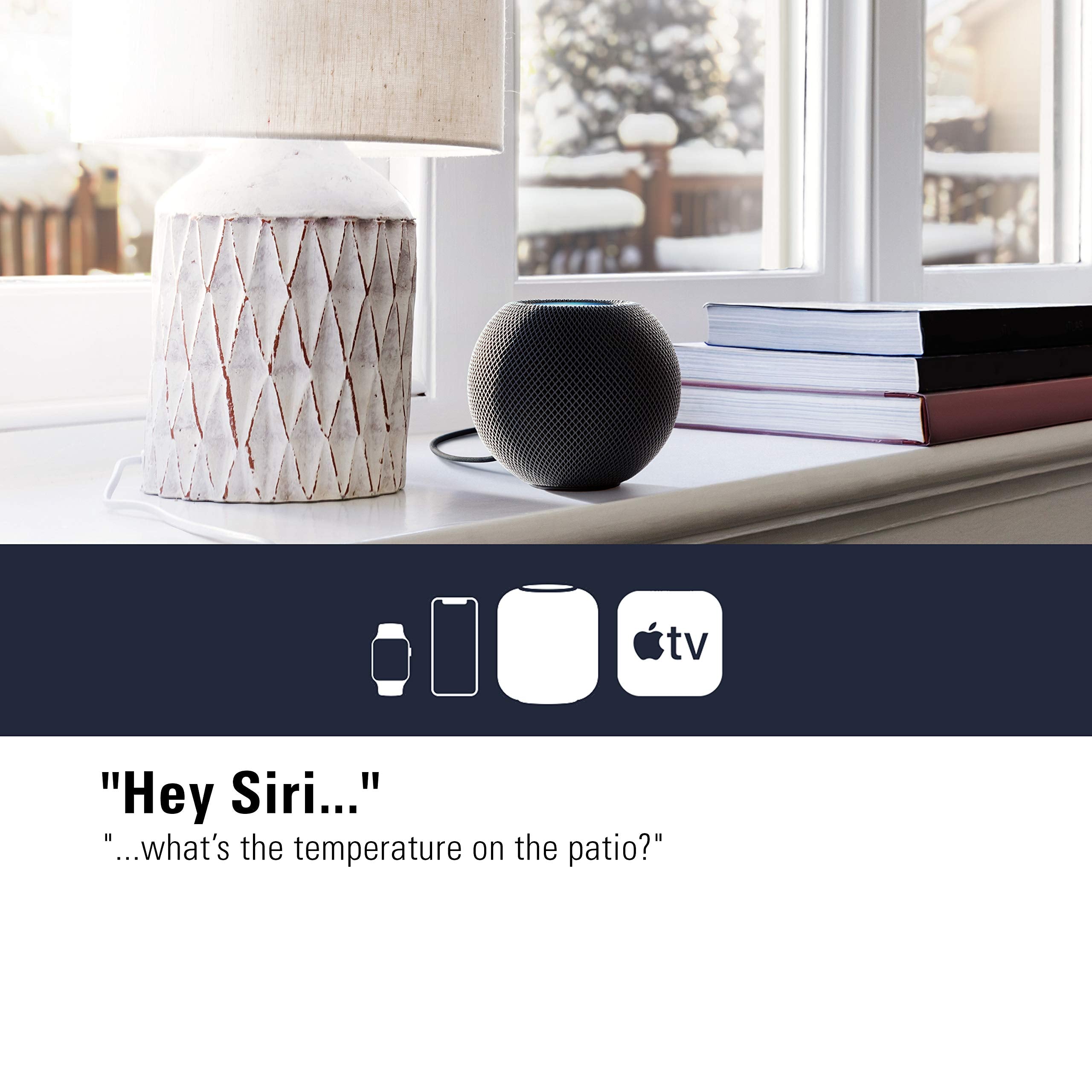 Eve Weather - Apple HomeKit Smart Home, Connected Outdoor Weather Station for Tracking Temperature, Humidity & Barometric Pressure, Precision Sensors, Wireless, Bluetooth and Thread