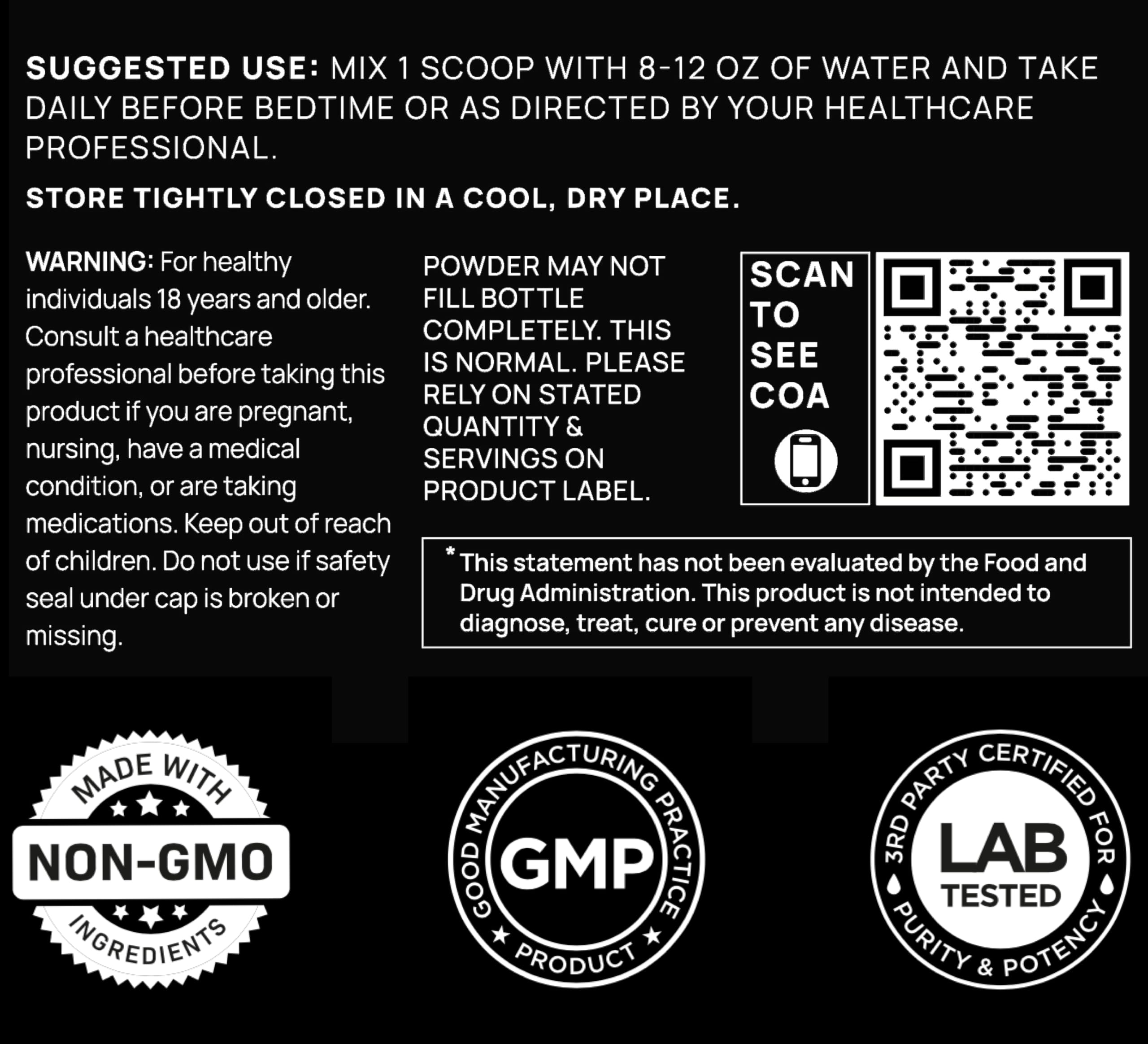 Magnesium L-Threonate Triple Sleep Drink w. Apigenin, Theanine, Melatonin - 5X Strength Magnesium for Sleep Magtein Magnesium Threonate Supplement Powder Natural Sleep Aid Adults + Cortisol Supplement