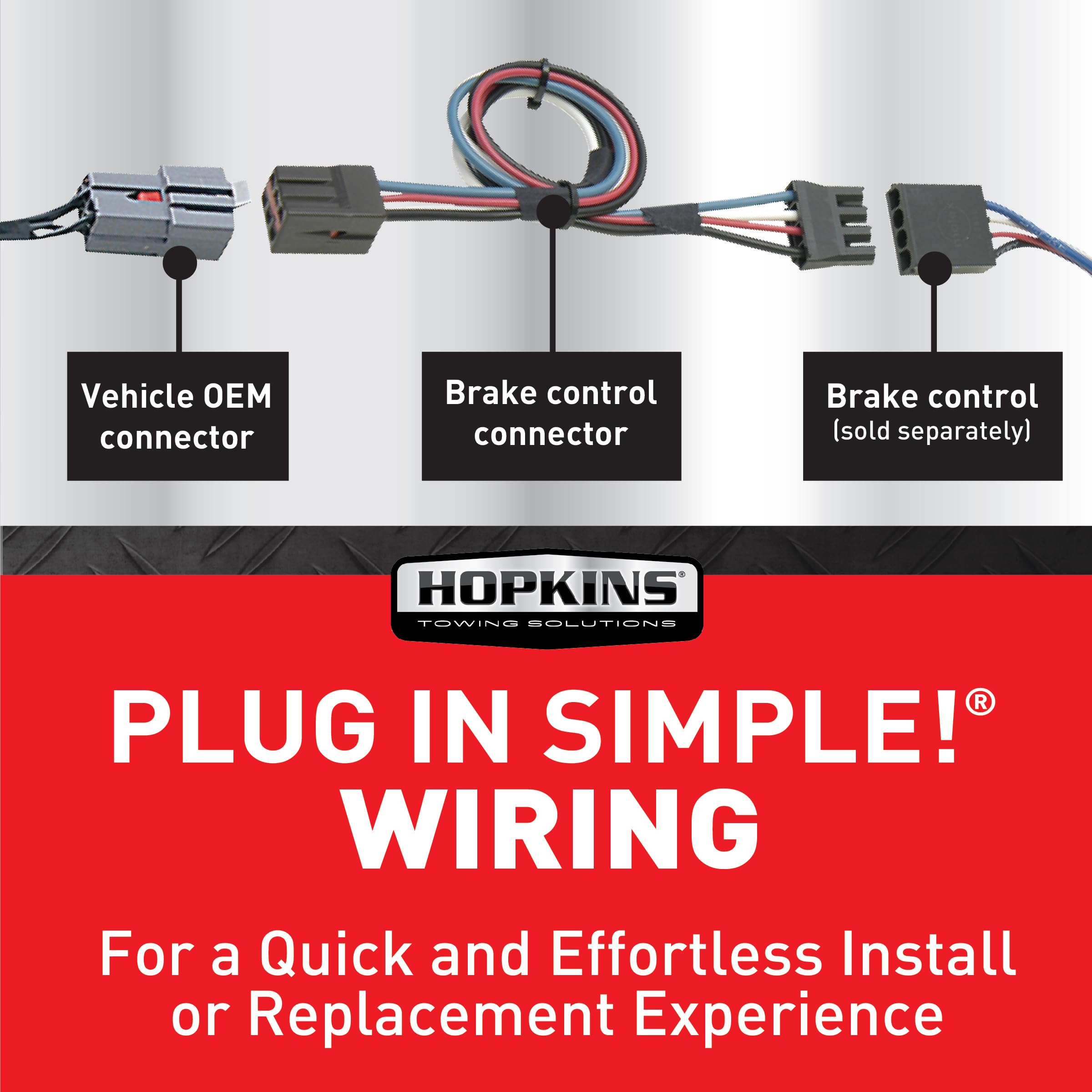 Hopkins Towing Solutions 53035 Plug-In Simple Brake Control Connector