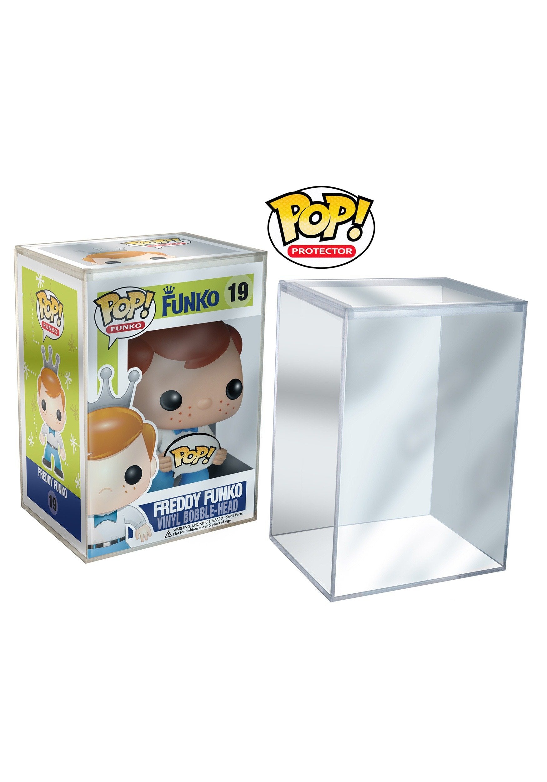 Funko Pop Premium - Premium Protector Display Cases - for Funko Pop Collectable Vinyl Figures - Durable, Crystal Clear, and Stackable Storage
