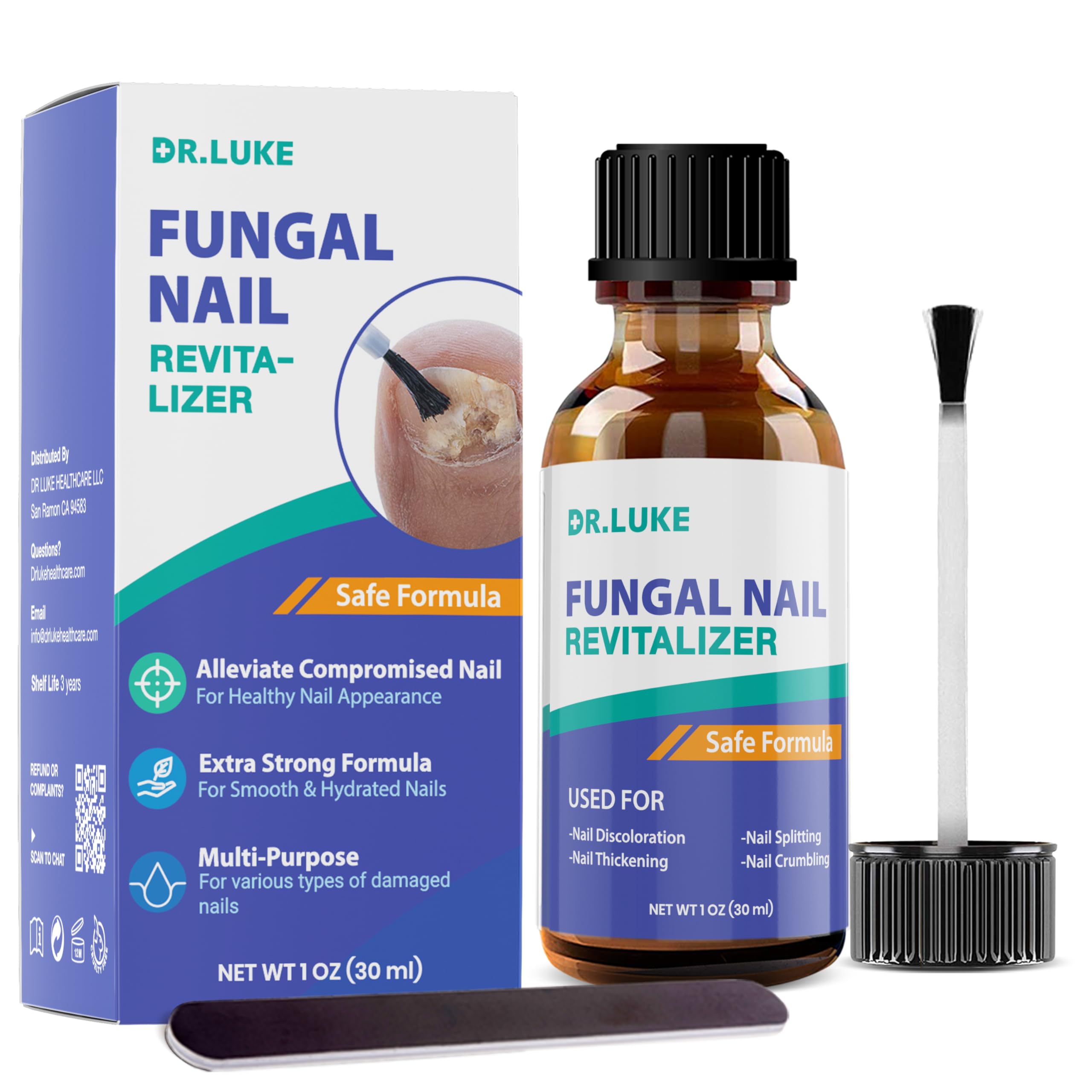 Toenail Fungus Revitalizer Tough on Nails: Toenail Refresher Liquid for Discolored Nails