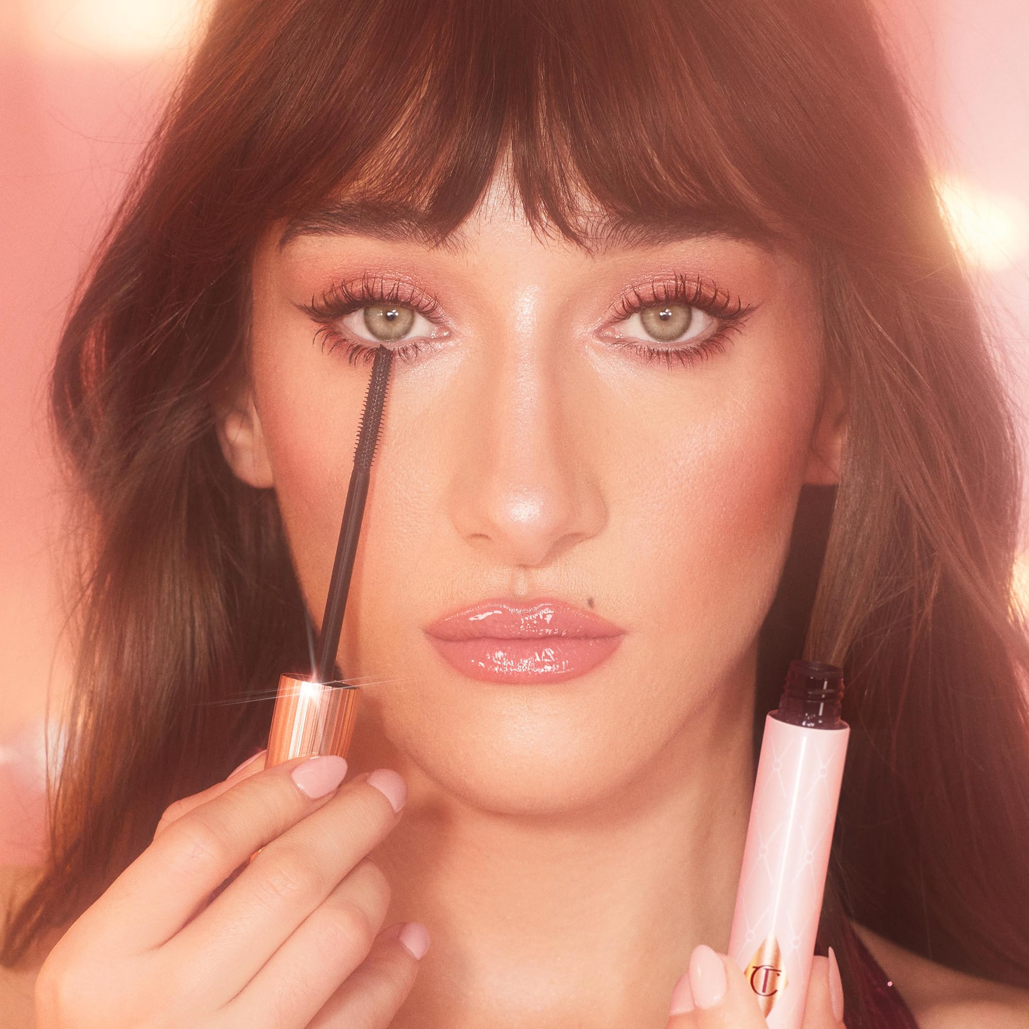 Charlotte Tilbury Pillow Talk Push Up Lashes Mascara - Lengthening Mascara with 24HR Vertical Lift Effect for Instant Volume, Length & Definition - Smudge-Proof Formula - Super Black