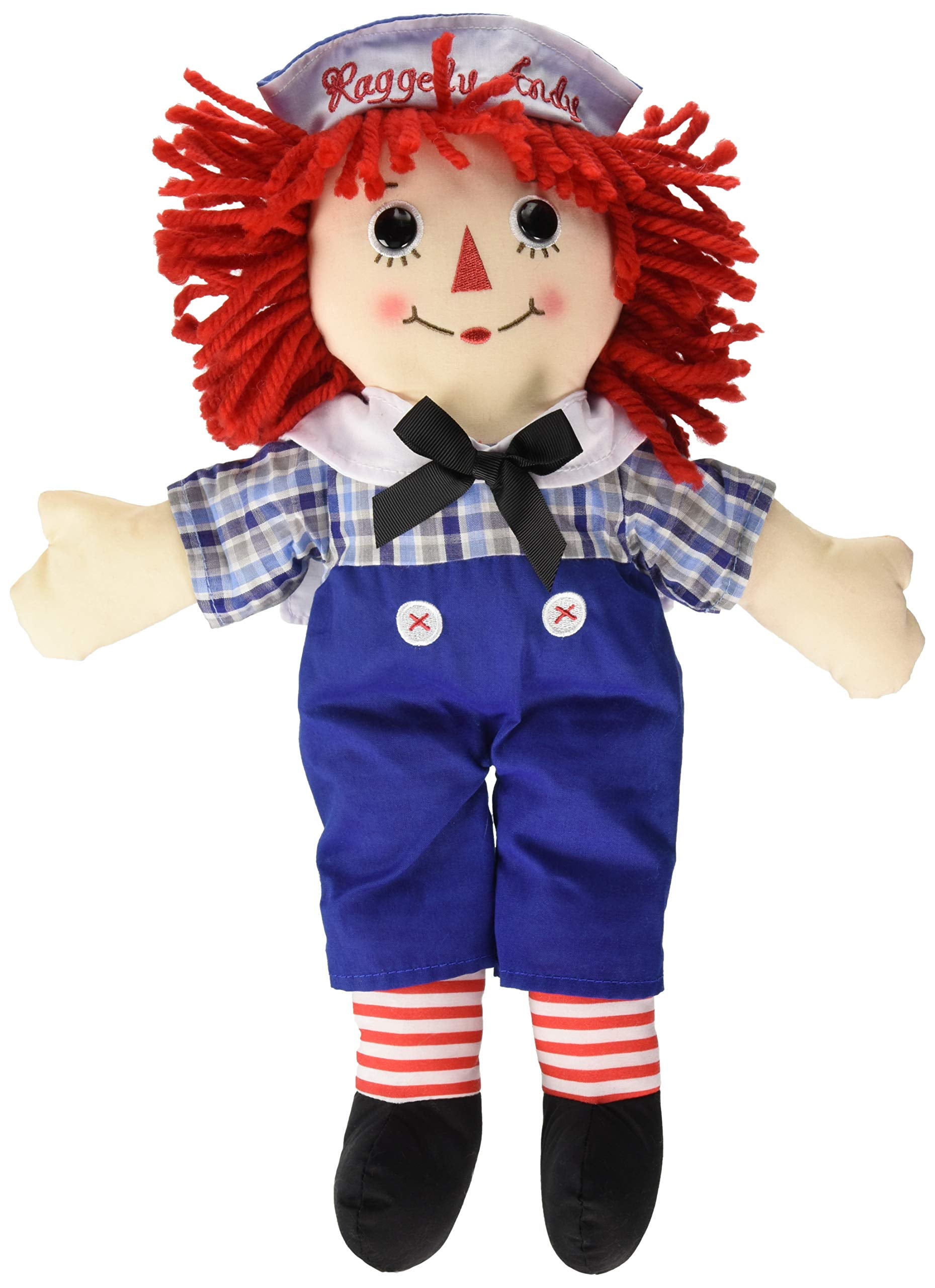 Bundle of 2 Aurora Dolls - Large 16'' Classic Raggedy Ann and Raggedy Andy