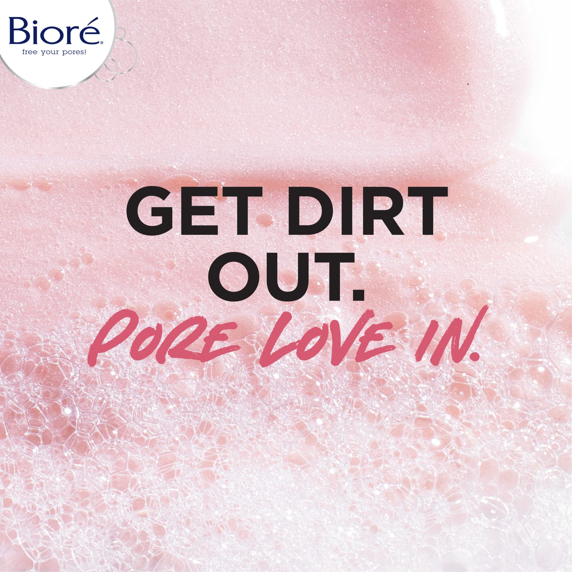 Bioré Rose Quartz + Charcoal Gentle Pore Refining Scrub, Pore Minimizing Facial Scrub, Oil Free, Dermatologist Tested, Non-Comedogenic, Cruelty Free, Vegan Friendly, 4 Oz Tubes (Pack of 3)
