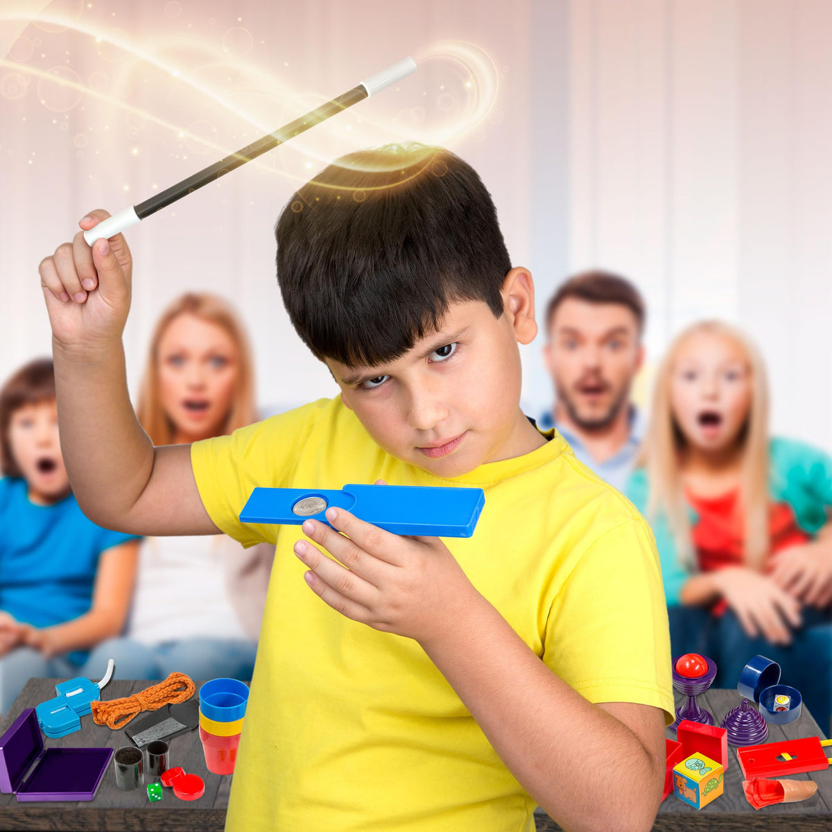Learn & Climb Mega Magic Kit for Kids - Perform 100's of Today's Most Exciting Tricks - Magician Set with Tutorial Videos for Children Ages 6, 7, 8, 9, 10, 11, 12