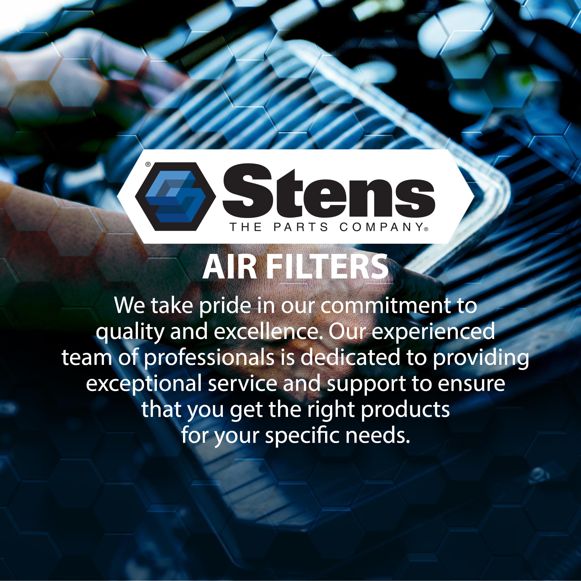 Stens Air Filter 605-307 for Echo 13030039730