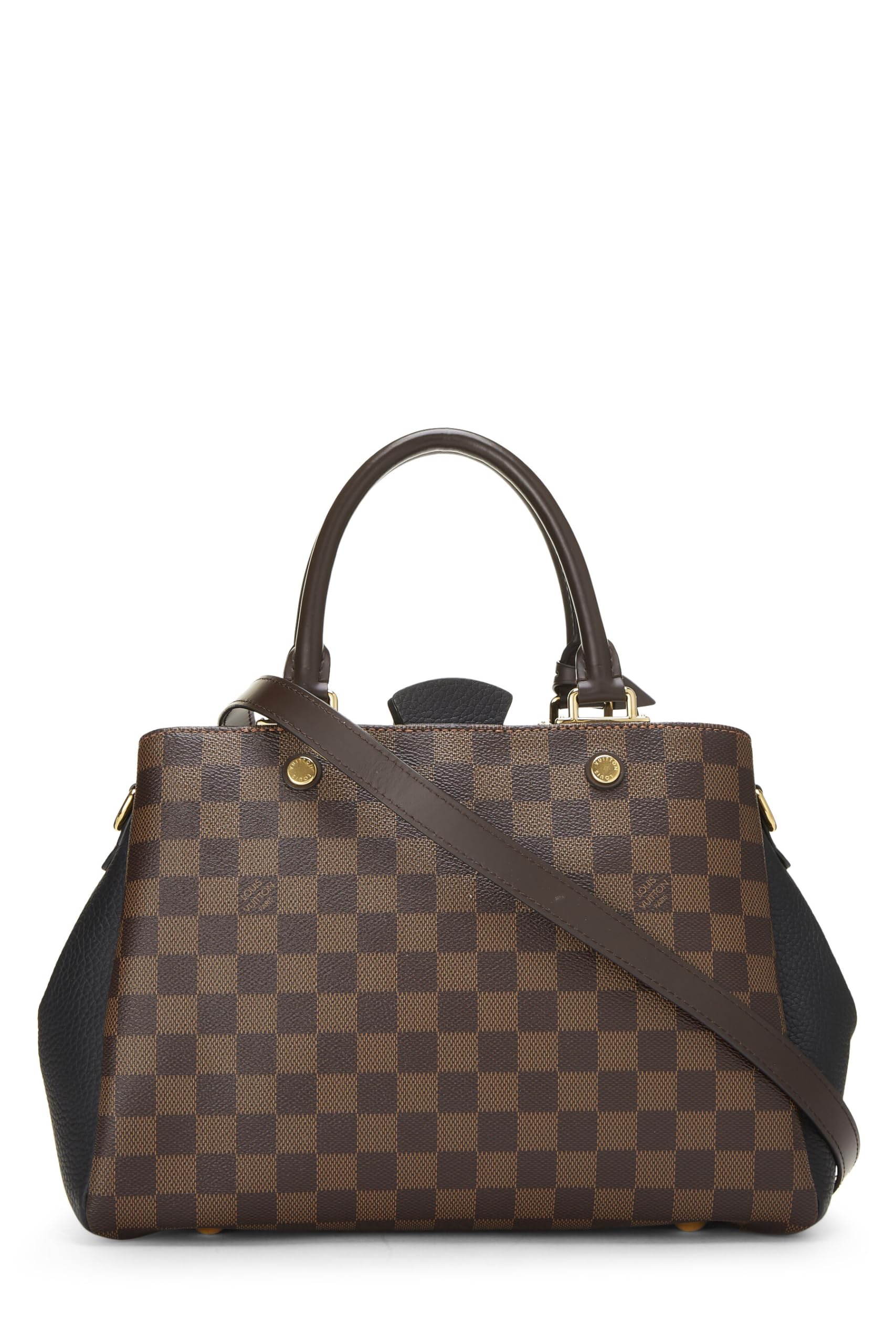 Louis Vuitton, Pre-Loved Black Damier Ebene Brittany, Black