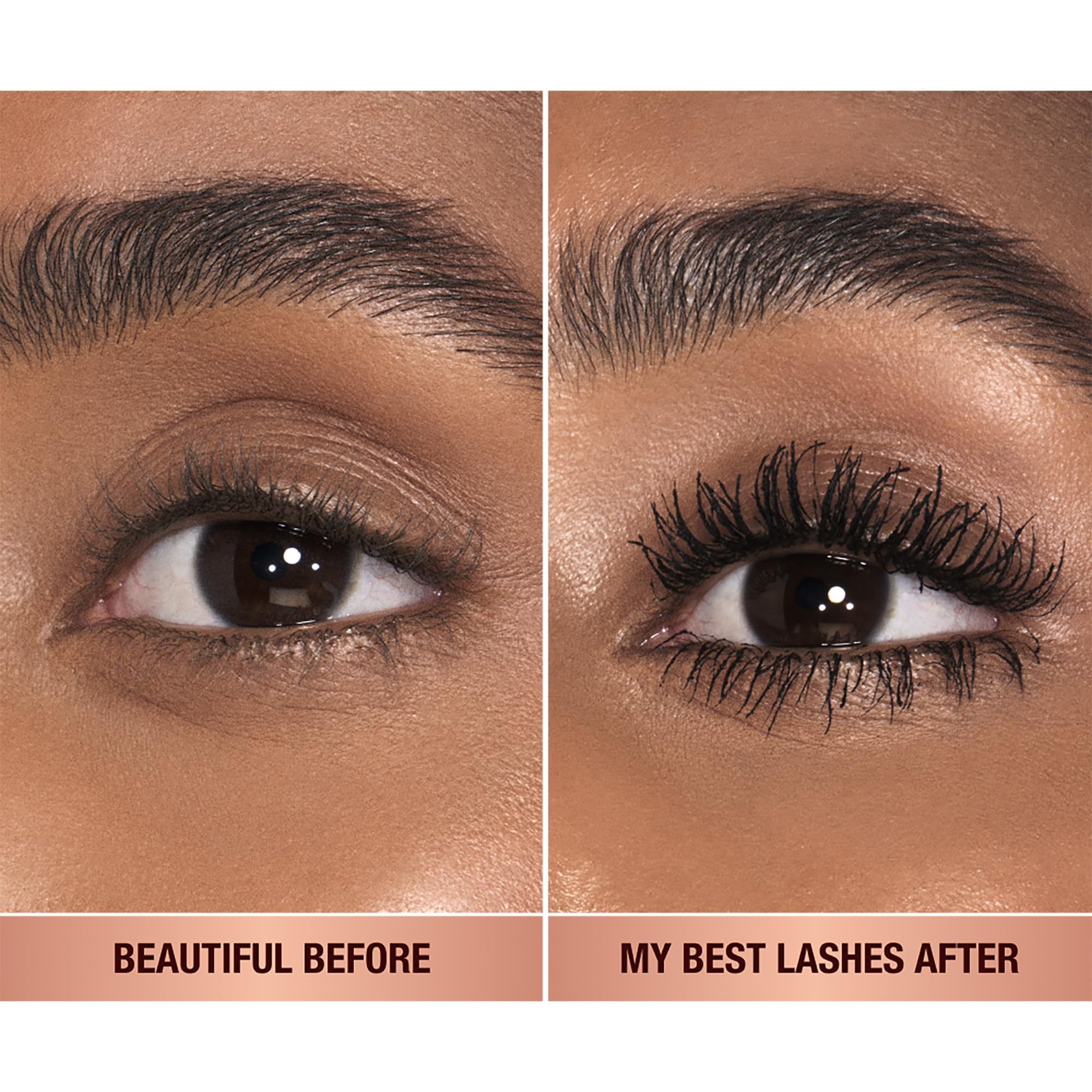 Charlotte Tilbury Pillow Talk Push Up Lashes Mascara - Lengthening Mascara with 24HR Vertical Lift Effect for Instant Volume, Length & Definition - Smudge-Proof Formula - Super Black