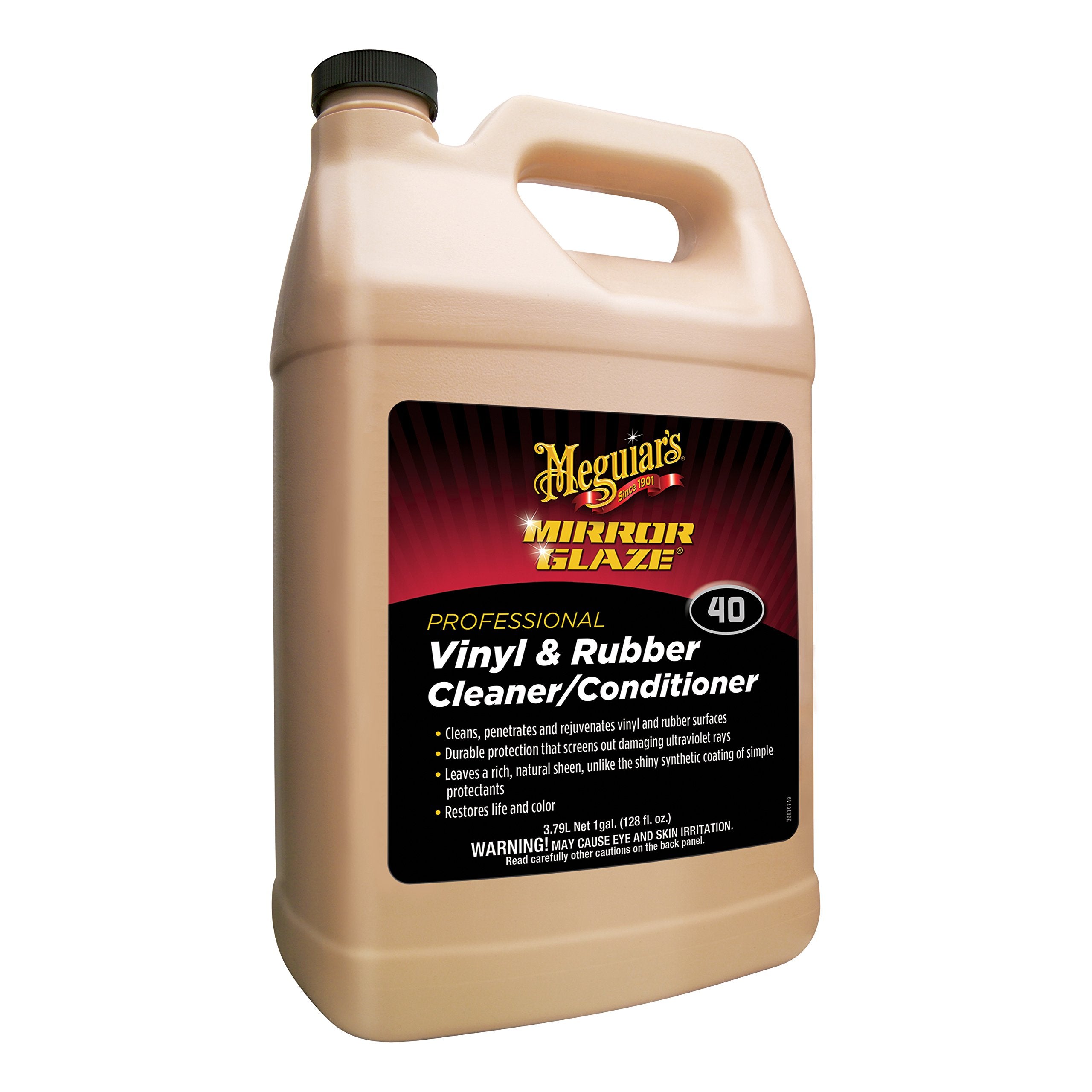 Meguiar's Vinyl and Rubber Cleaner/Conditioner - 1 Gallon (Packaging May Vary)
