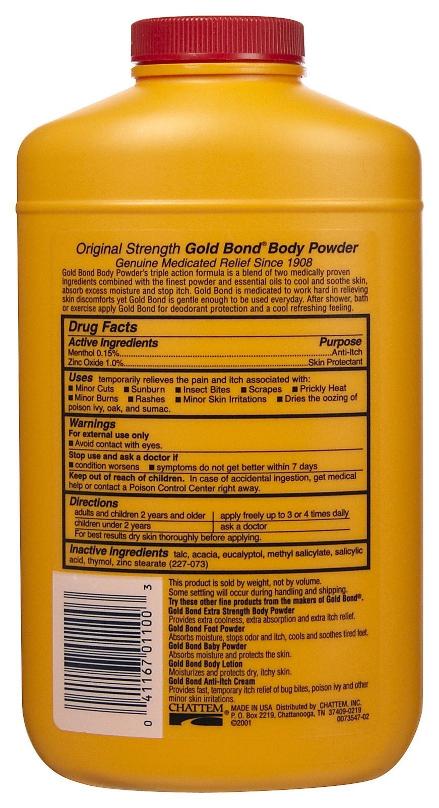 Gold Bond Medicated Body Powder-10oz