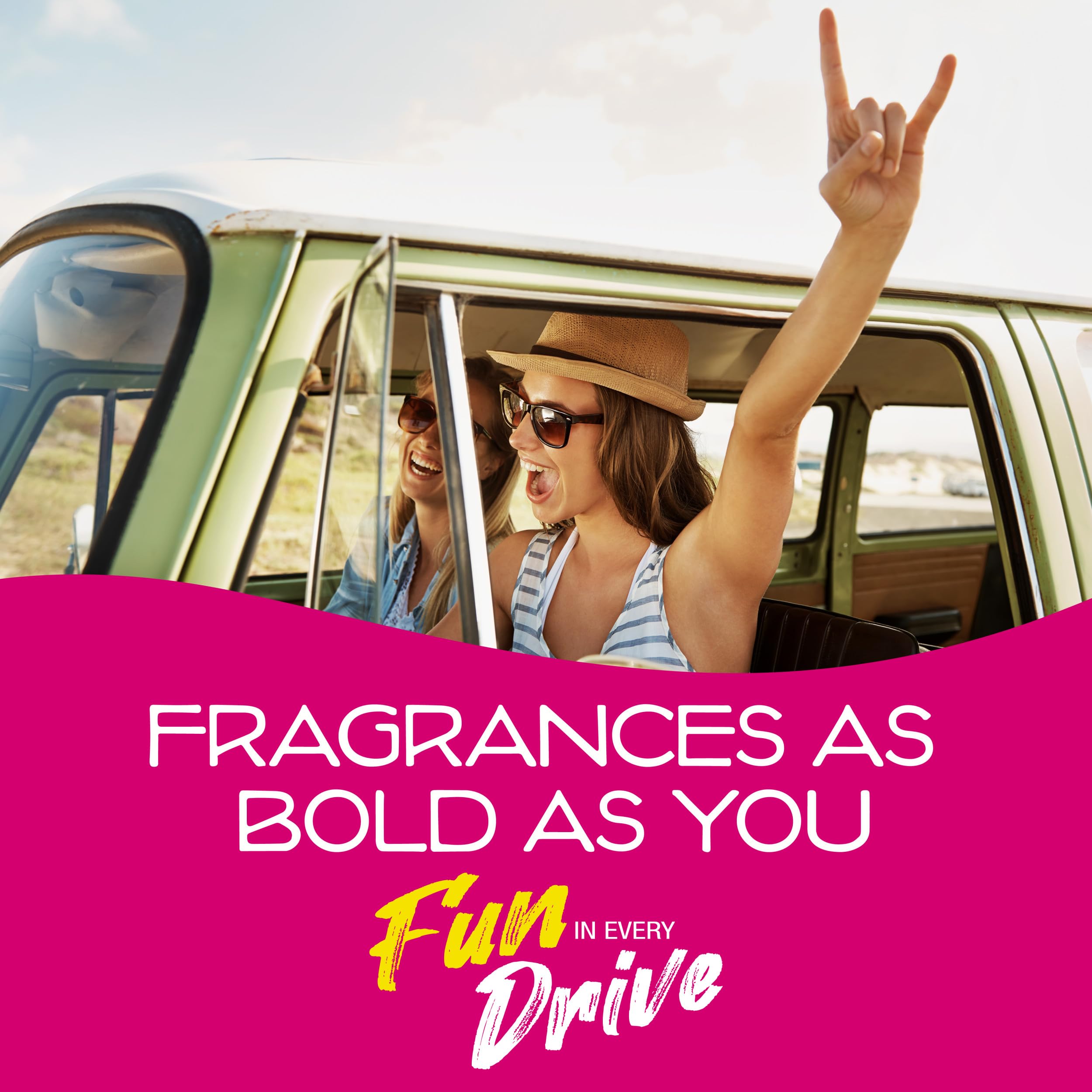 California Scents Power Bloc Car Air Freshener, Coronado Cherry Scent