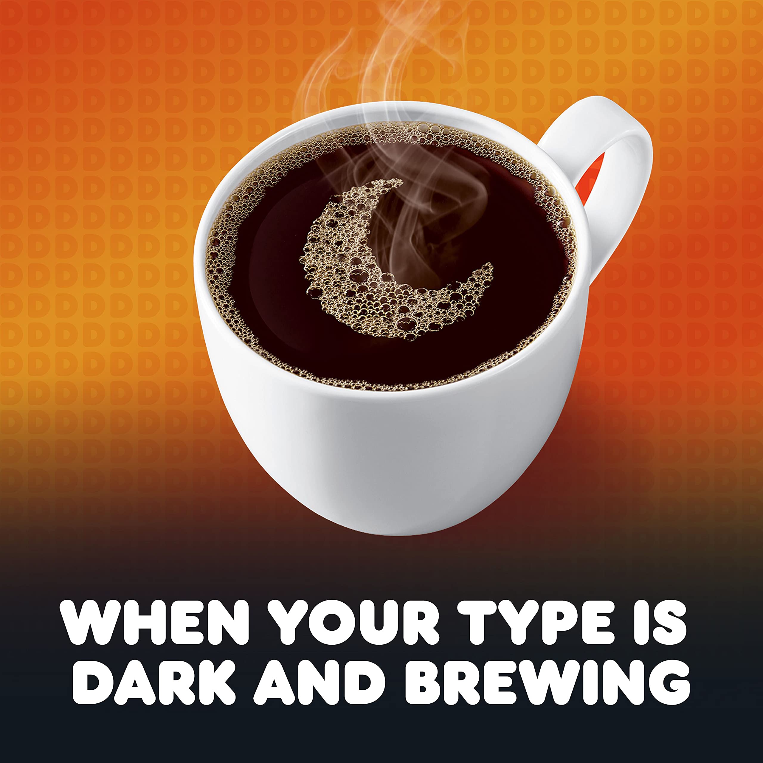 Dunkin’ Midnight Dark Roast Ground Coffee, 11 Ounce (Pack of 1)