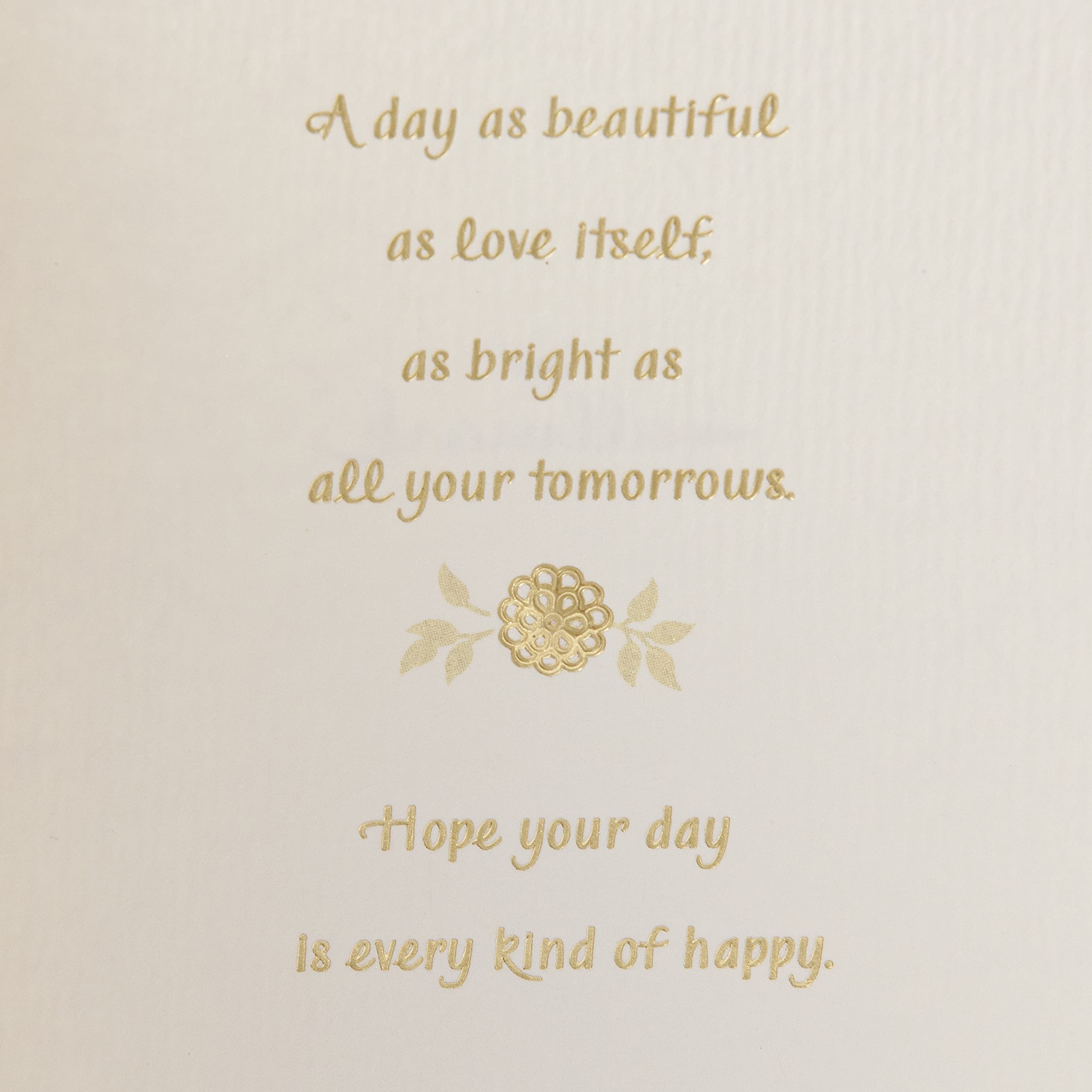 Hallmark Wedding Card (Mr. & Mrs.)