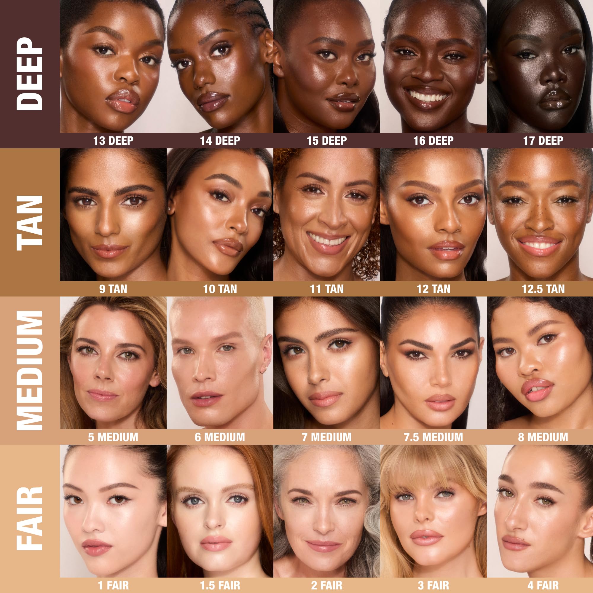 Charlotte Tilbury Unreal Skin Tint & Sheer Glow Hydrating Foundation Stick - Cream Foundation Makeup with Sheer-to-Light Coverage & a Buildable Formula - Blurring, Smoothing & Nourishing - 2 Fair