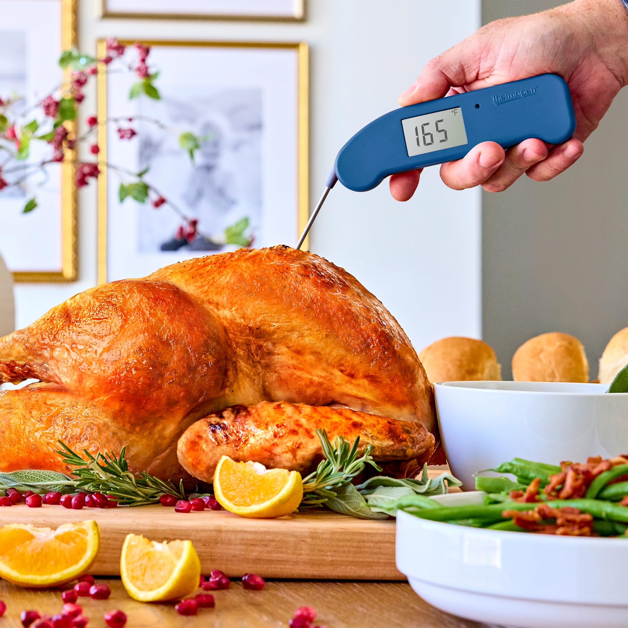 ThermoWorks Thermapen ONE, No. 1 Recommended Instant-Read Thermometer - Nautical Blue