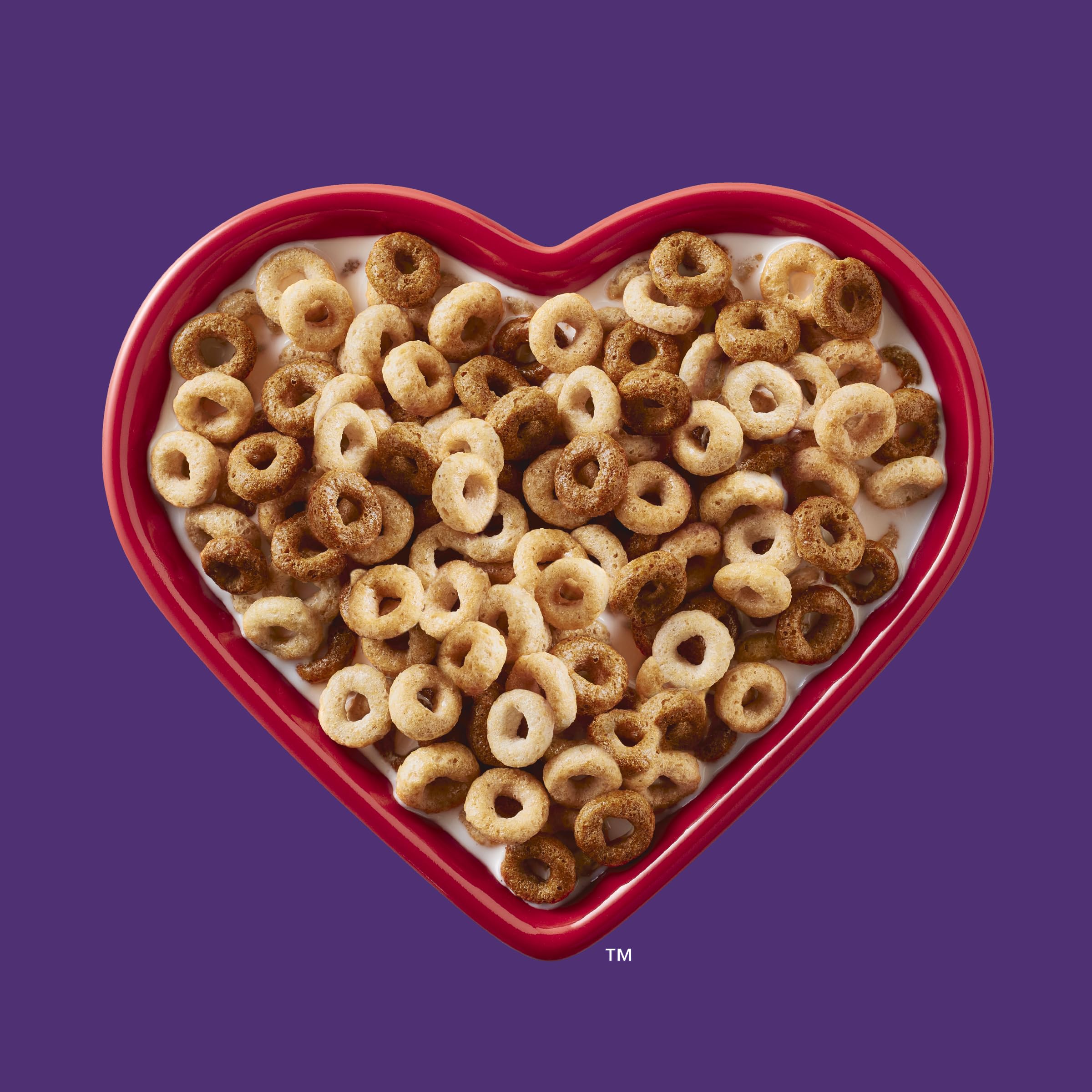 Multigrain Cheerios Cereal Single Serve Bowl, Heart Healthy Breakfast Cereal, Gluten Free Cereal with Whole Grain Oats, 1 Oz, 96 Count