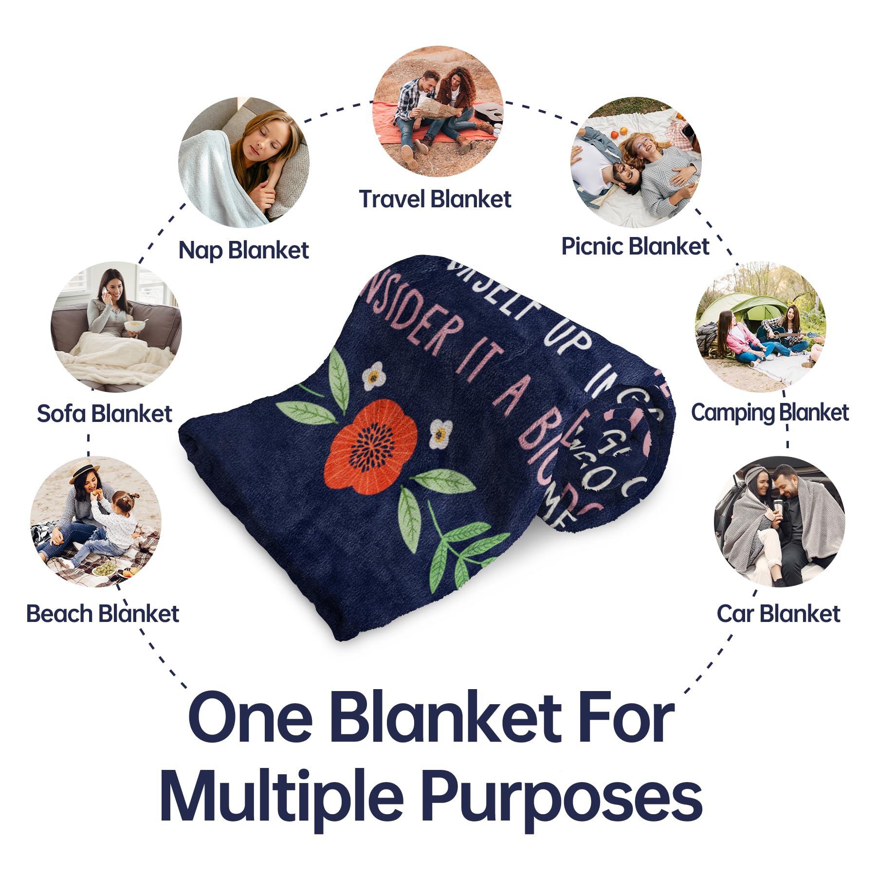 GiltGlimmer Friendship Gifts for Women Mothers Day, Best Friend Birthday Gifts for Women, Best Friend Blanket Gift, to My Bestie Throw Blanket for Christmas 60" x 50"