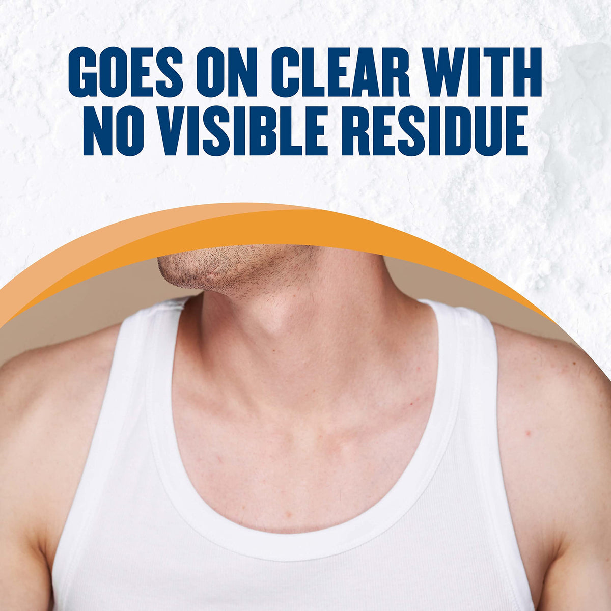 Gold Bond No Mess Clear Invisible Body Powder Spray, 7 oz., Absorbs Odor-Causing Sweat
